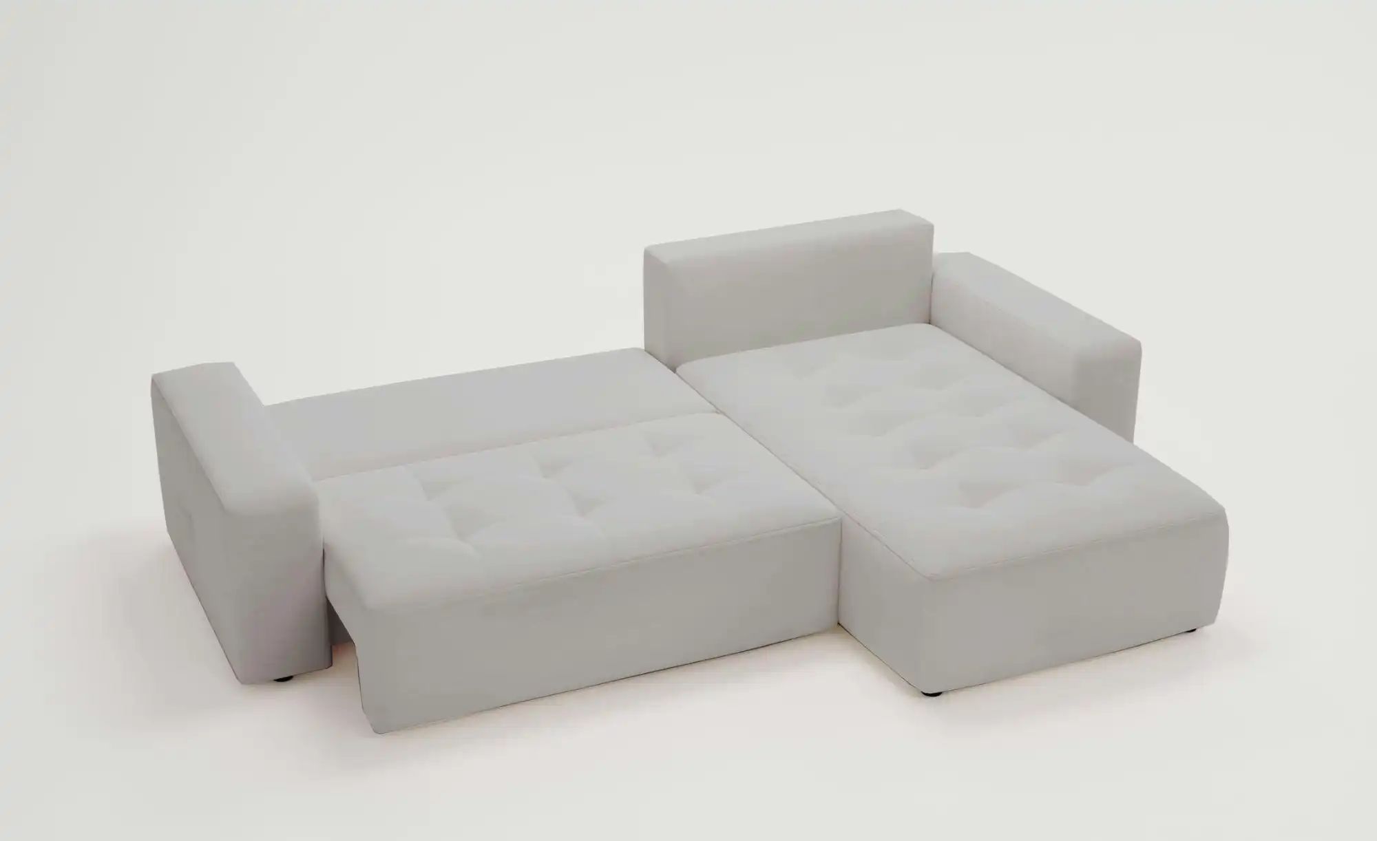 Ecksofa  Portland ¦ grau ¦ Maße (cm): B: 250 H: 76 Polstermöbel > Sofas > 3 günstig online kaufen