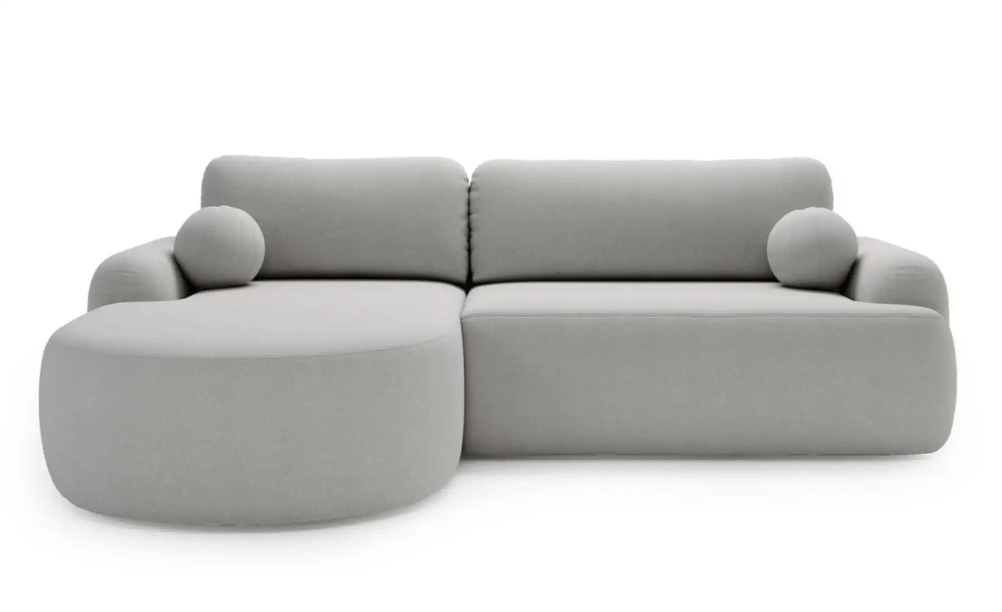Ecksofa  Aurio ¦ grau ¦ Maße (cm): B: 261 H: 91 Polstermöbel > Sofas > 3-Si günstig online kaufen