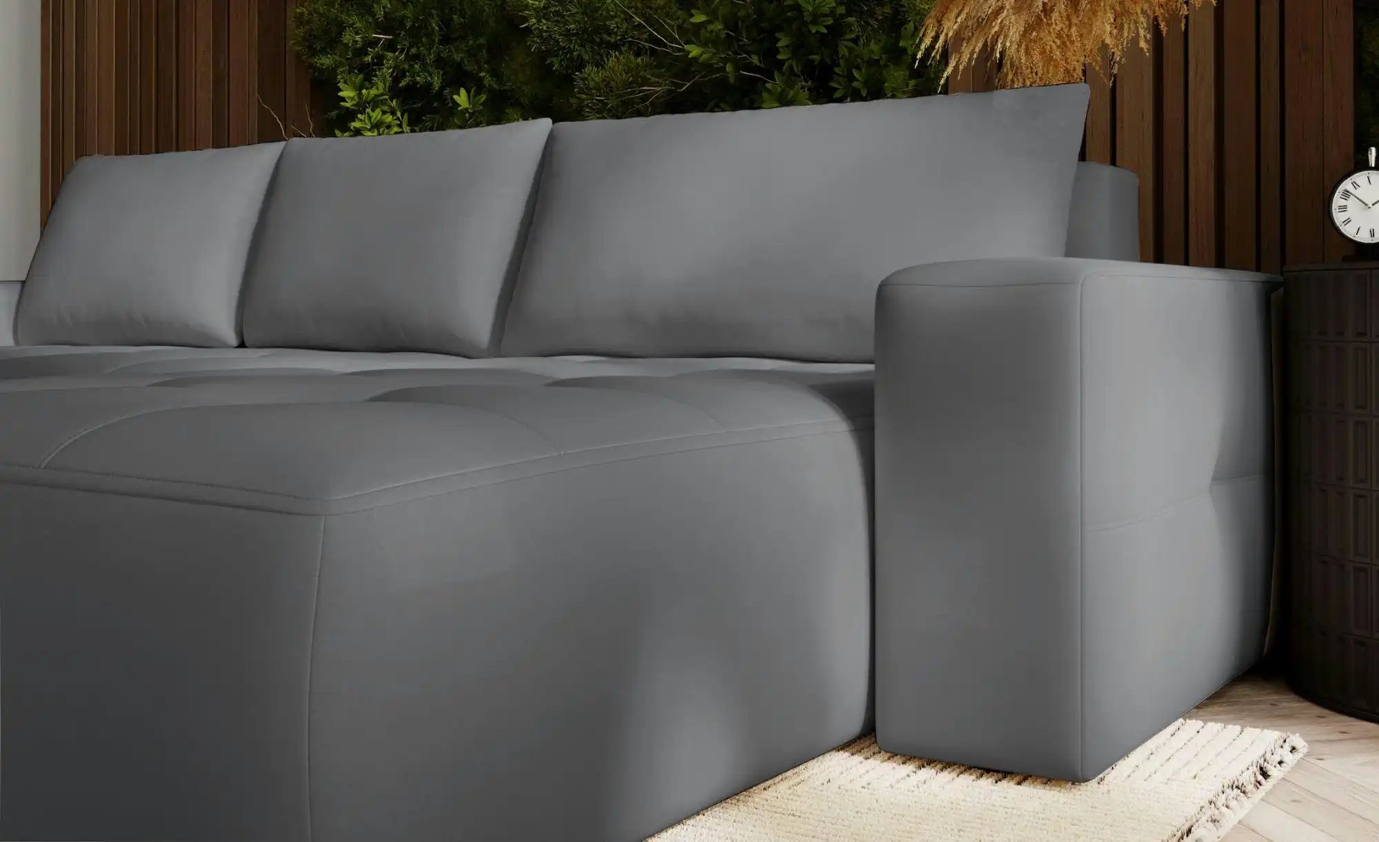 Thumbnail - Ecksofa  Portland ¦ grau ¦ Maße (cm): B: 250 H: 76 Polstermöbel > Sofas > 3-Sitzer - Höffner