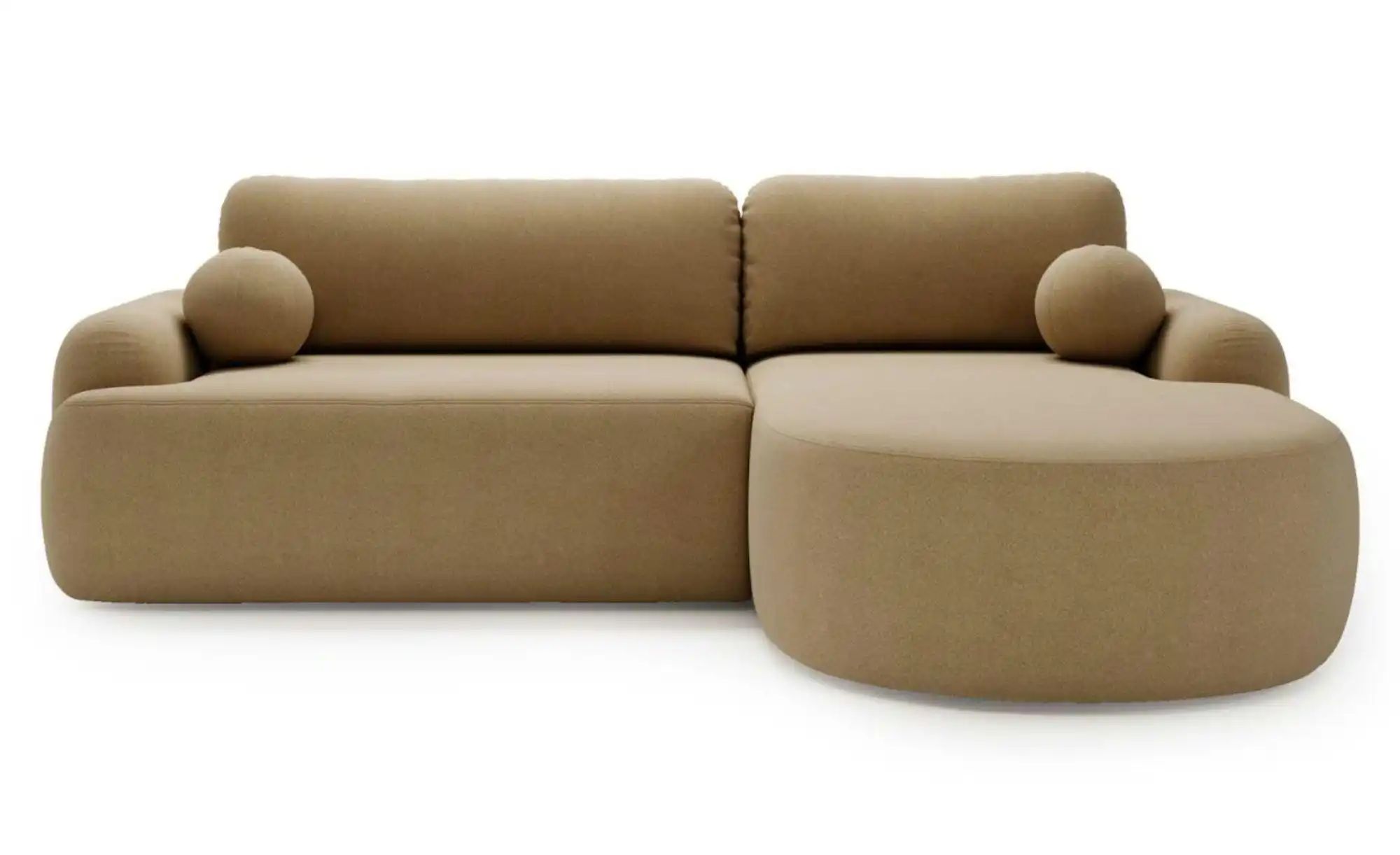 Ecksofa  Aurio ¦ braun ¦ Maße (cm): B: 261 H: 91 Polstermöbel > Sofas > 3-S günstig online kaufen