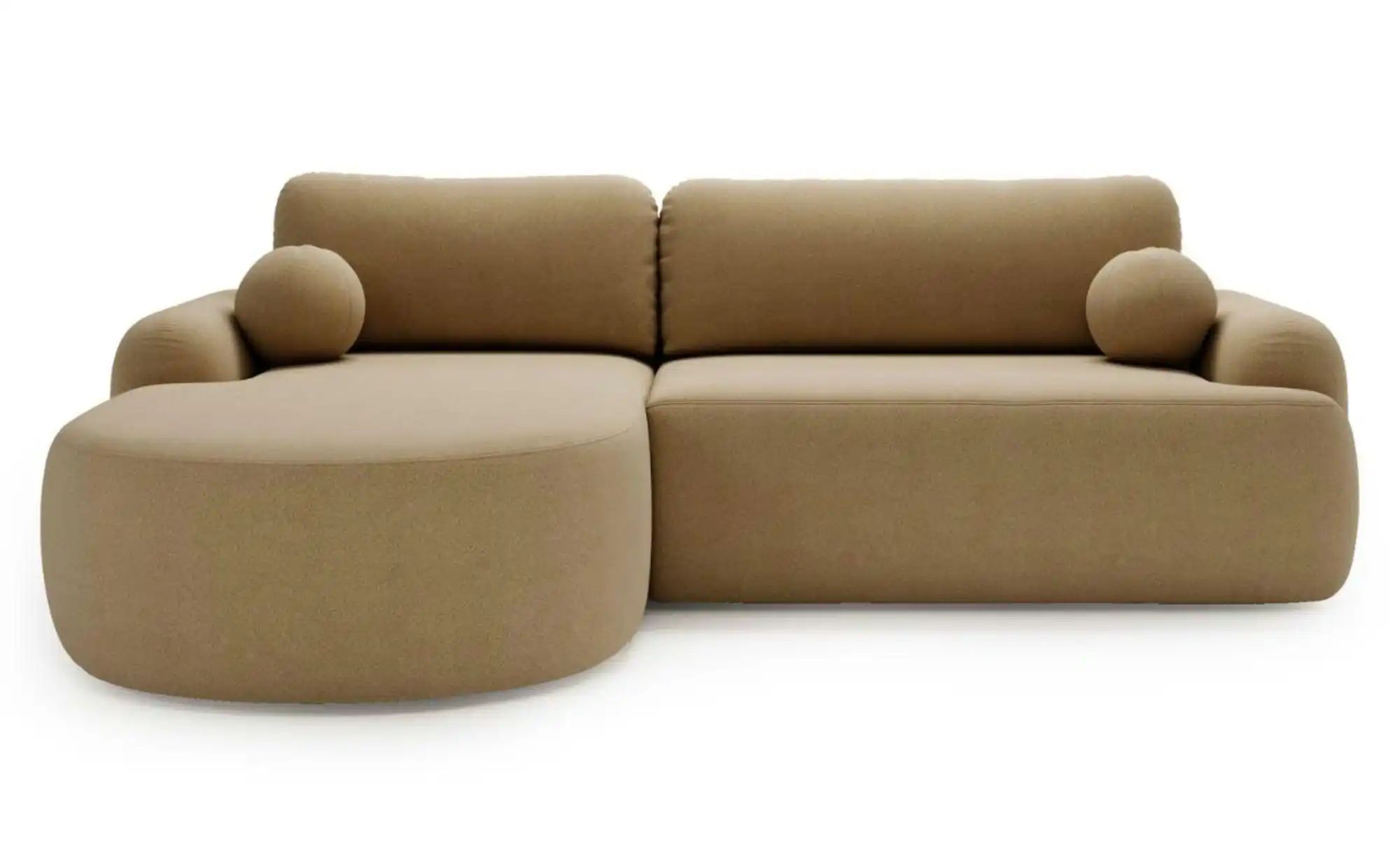 Ecksofa  Aurio ¦ braun ¦ Maße (cm): B: 261 H: 91 Polstermöbel > Sofas > Eck günstig online kaufen