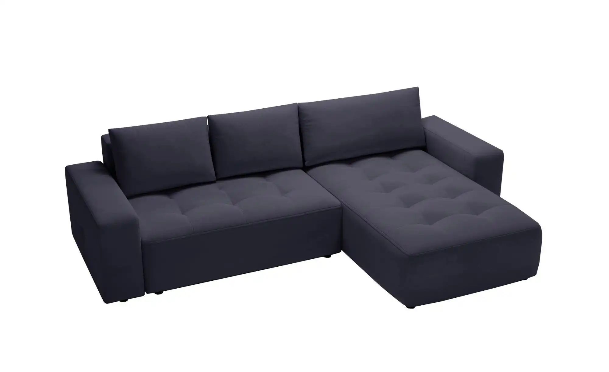 Thumbnail - Ecksofa  Portland ¦ schwarz ¦ Maße (cm): B: 250 H: 76 Polstermöbel > Sofas > 3-Sitzer - Höffner