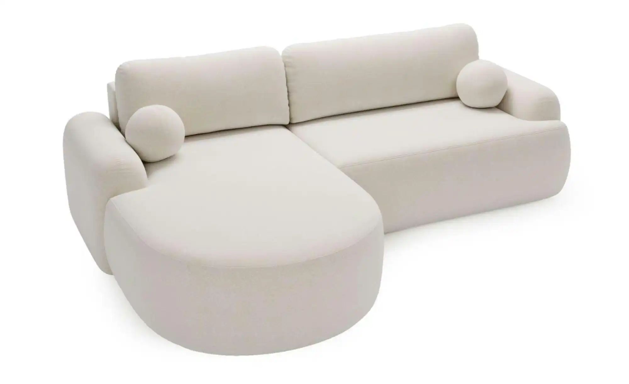 Ecksofa  Aurio ¦ weiß ¦ Maße (cm): B: 261 H: 91 Polstermöbel > Sofas > 3-Si günstig online kaufen