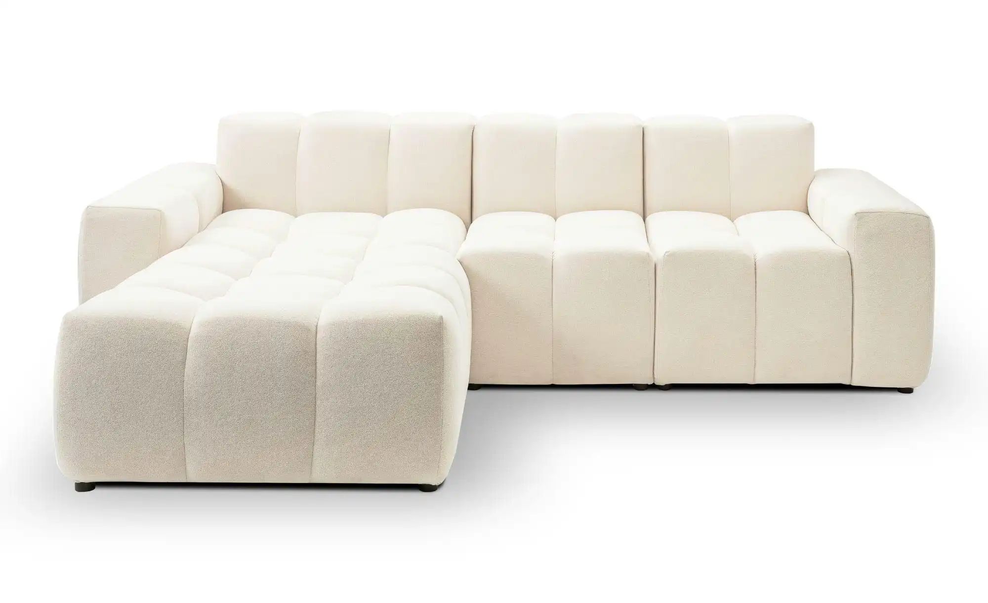 Ecksofa  Colombo ¦ creme ¦ Maße (cm): B: 265 H: 74 Polstermöbel > Sofas > 3 günstig online kaufen