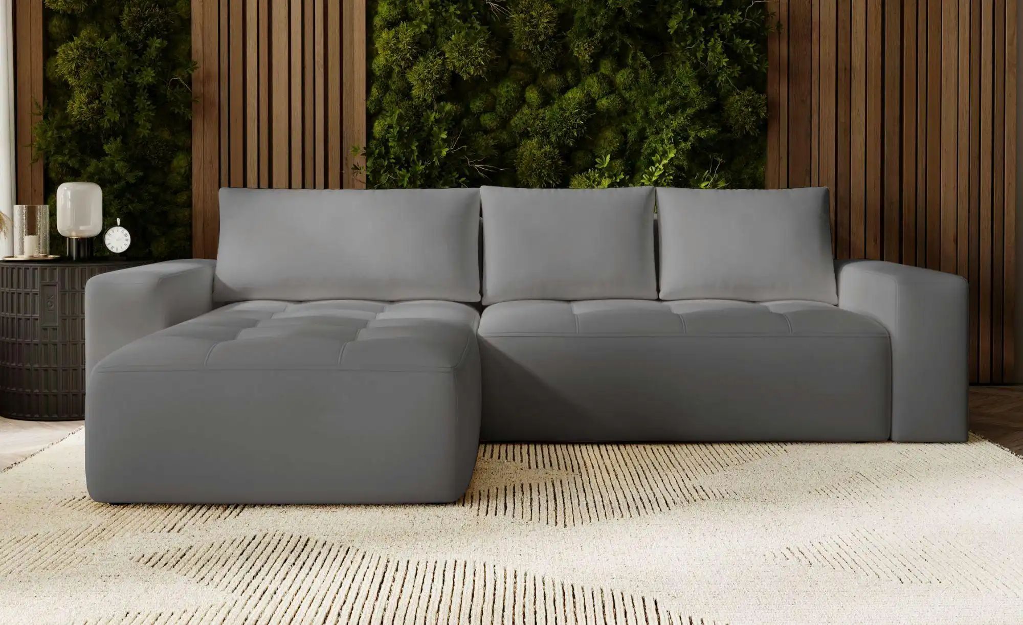 Thumbnail - Ecksofa Portland ¦ grau ¦ Maße (cm): B: 250 H: 76 Polstermöbel > Sofas > 3-Sitzer - Höffner