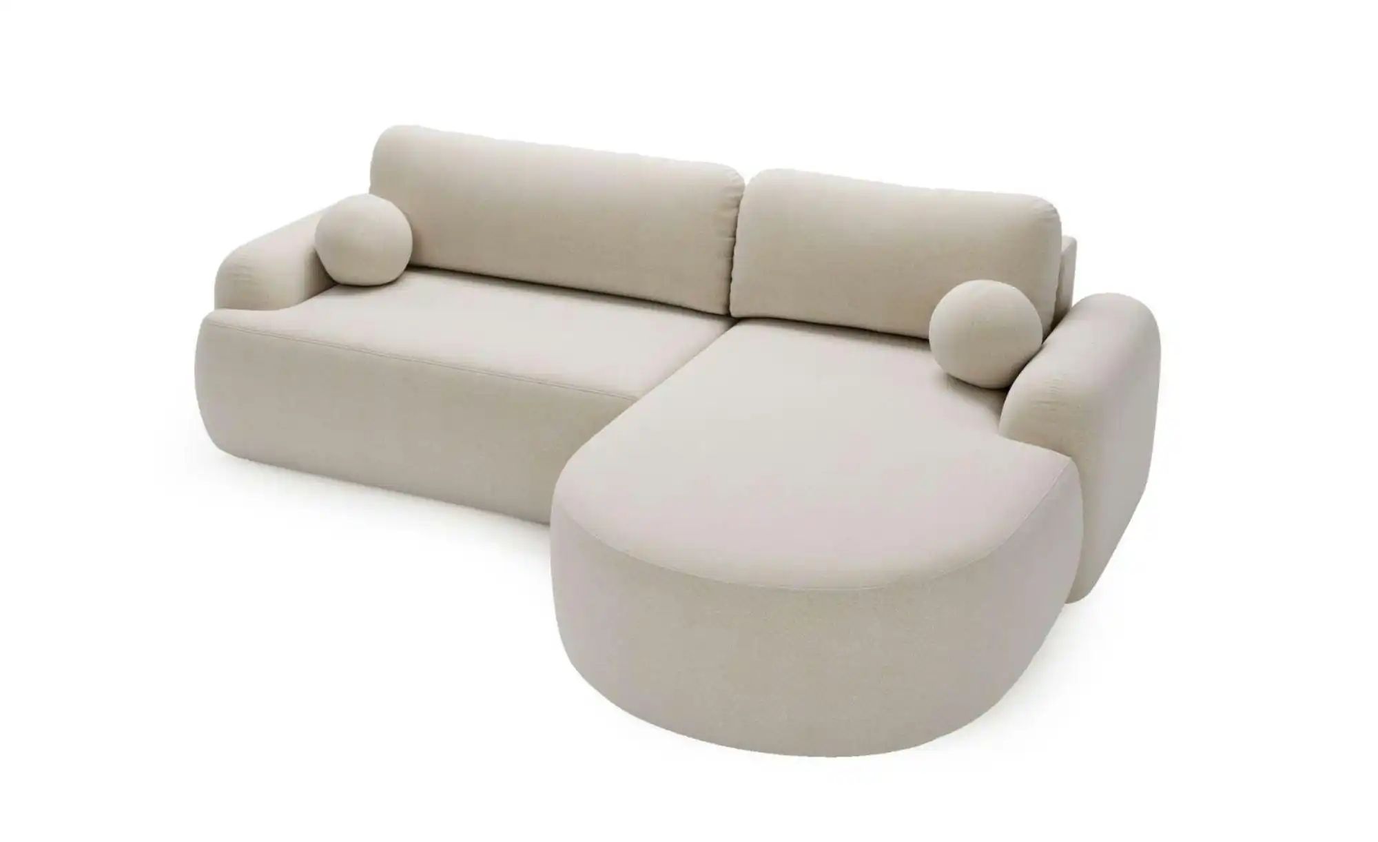Thumbnail - Ecksofa  Aurio ¦ beige ¦ Maße (cm): B: 261 H: 91 Polstermöbel > Sofas > Ecksofas - Höffner