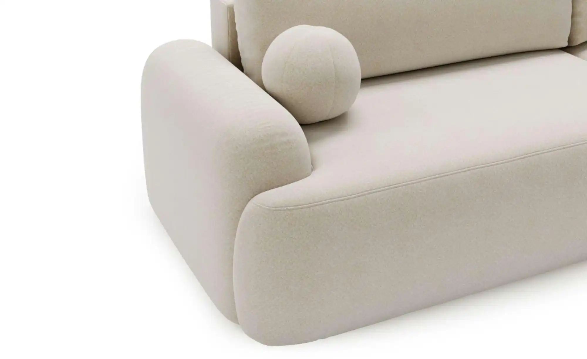 Thumbnail - Ecksofa  Aurio ¦ beige ¦ Maße (cm): B: 261 H: 91 Polstermöbel > Sofas > Ecksofas - Höffner