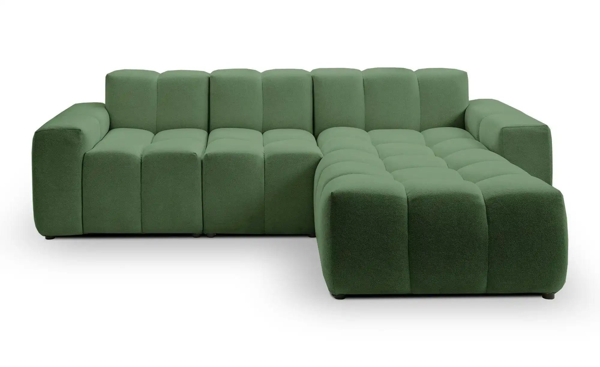 Ecksofa  Colombo ¦ grün ¦ Maße (cm): B: 265 H: 74 Polstermöbel > Sofas > 3- günstig online kaufen