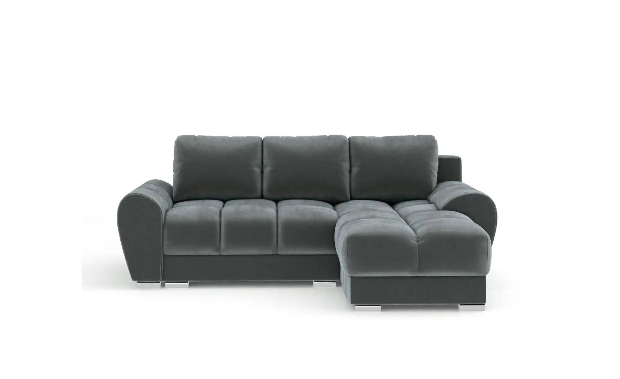 Ecksofa  Peebles ¦ grau ¦ Maße (cm): B: 256 H: 90 Polstermöbel > Sofas > Ec günstig online kaufen
