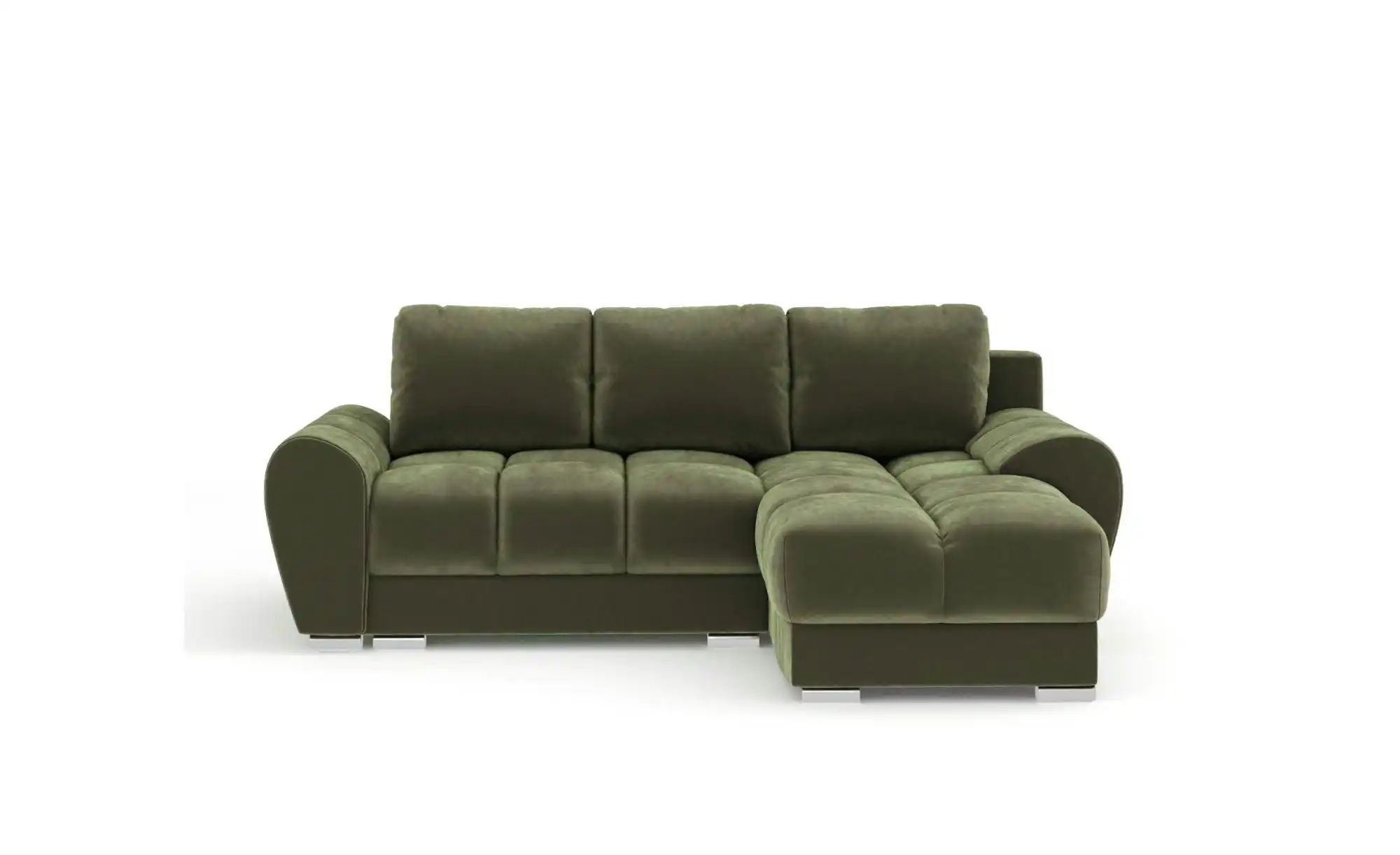 Ecksofa   ¦ grün ¦ Maße (cm): B: 256 H: 90 Polstermöbel > Sofas > Ecksofas günstig online kaufen