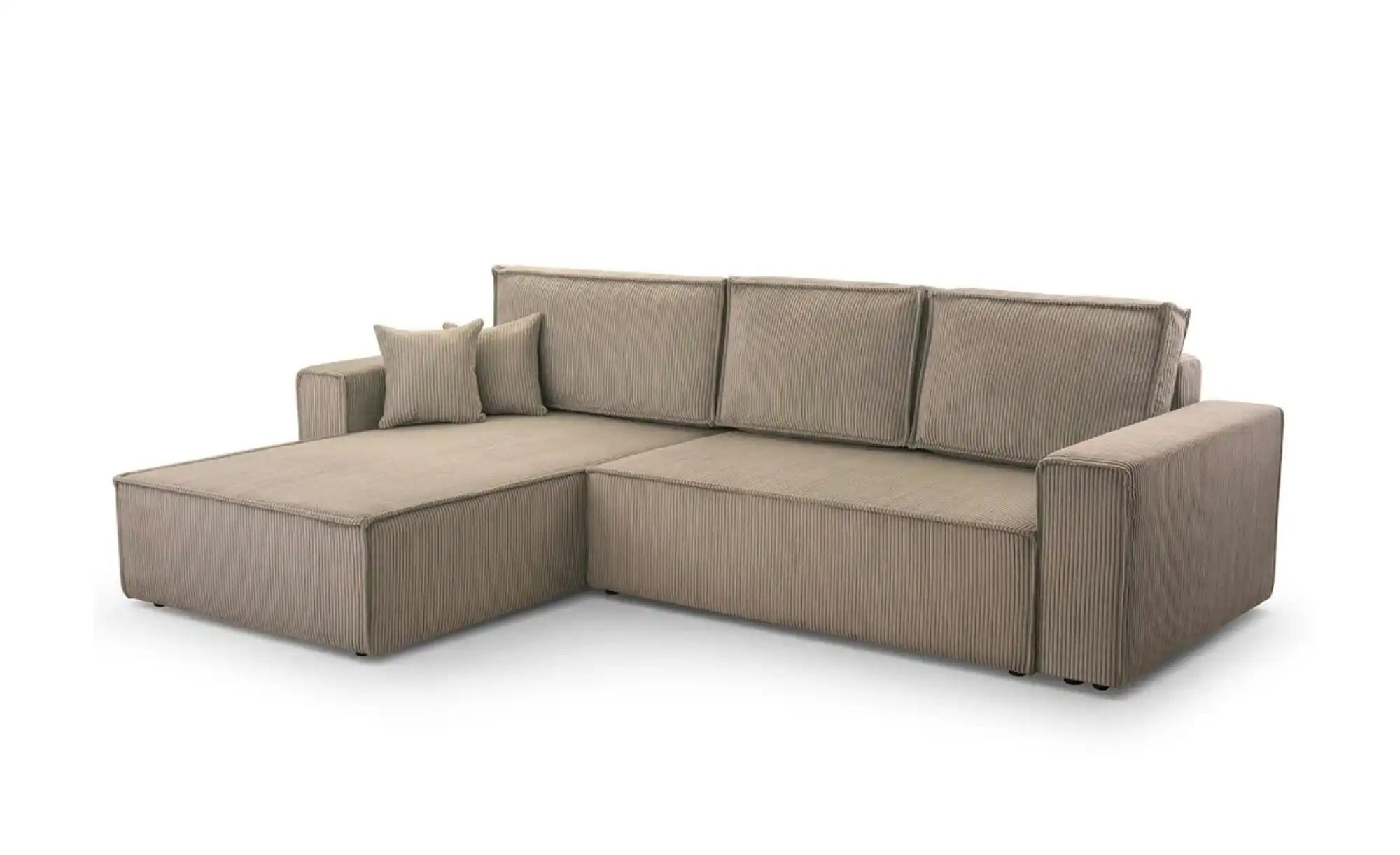 Ecksofa  Gibraltar ¦ braun ¦ Maße (cm): B: 287 H: 85 Polstermöbel > Sofas > günstig online kaufen