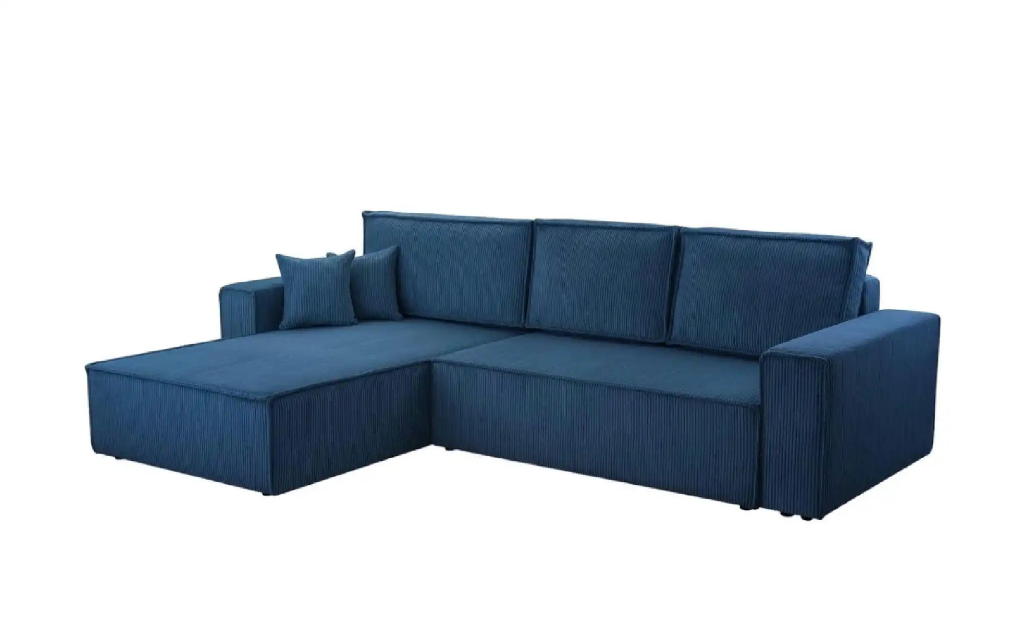 Ecksofa  Gibraltar ¦ blau ¦ Maße (cm): B: 287 H: 85 Polstermöbel > Sofas > günstig online kaufen