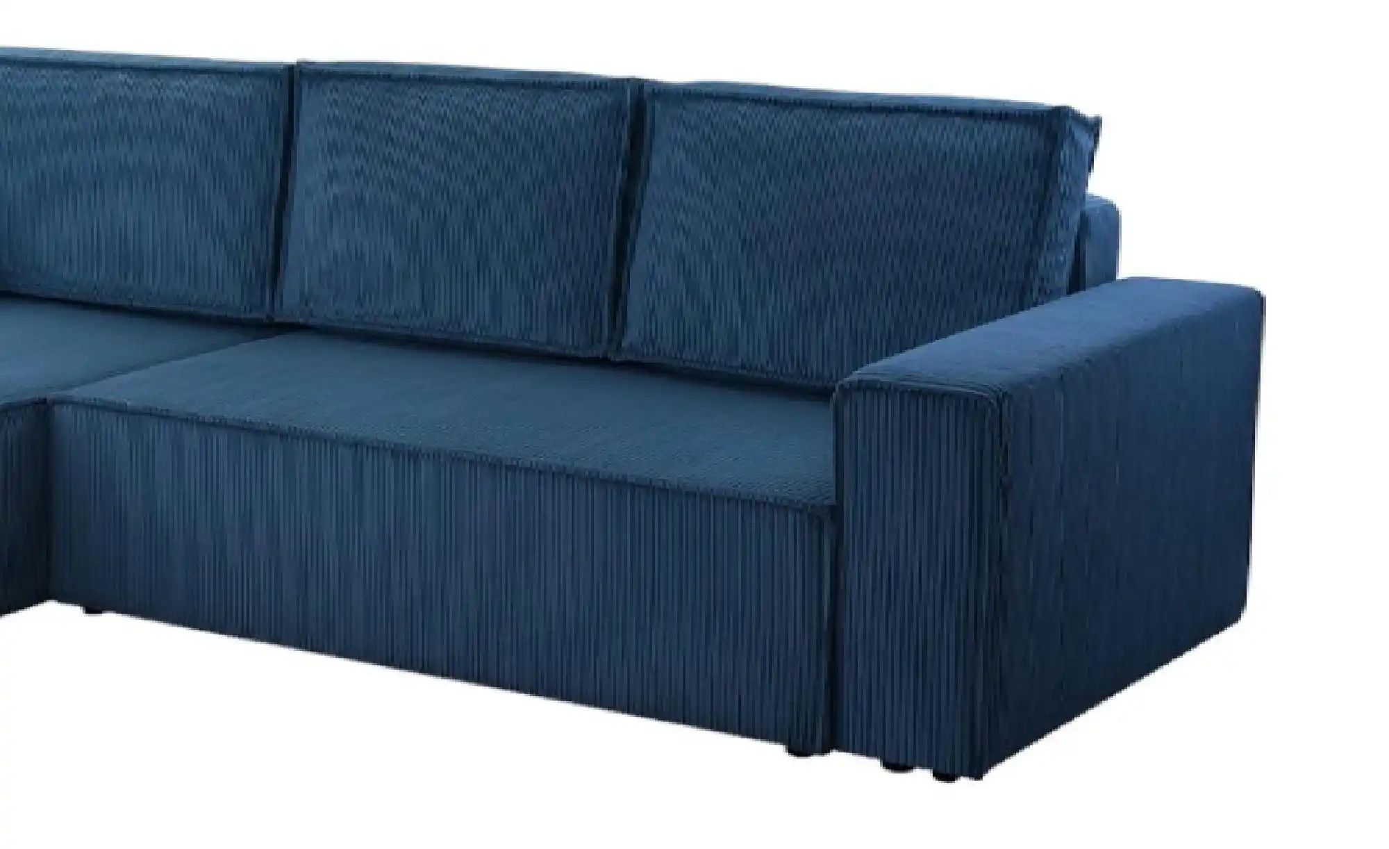 Thumbnail - Ecksofa  Gibraltar ¦ blau ¦ Maße (cm): B: 287 H: 85 Polstermöbel > Sofas > Ecksofas - Höffner