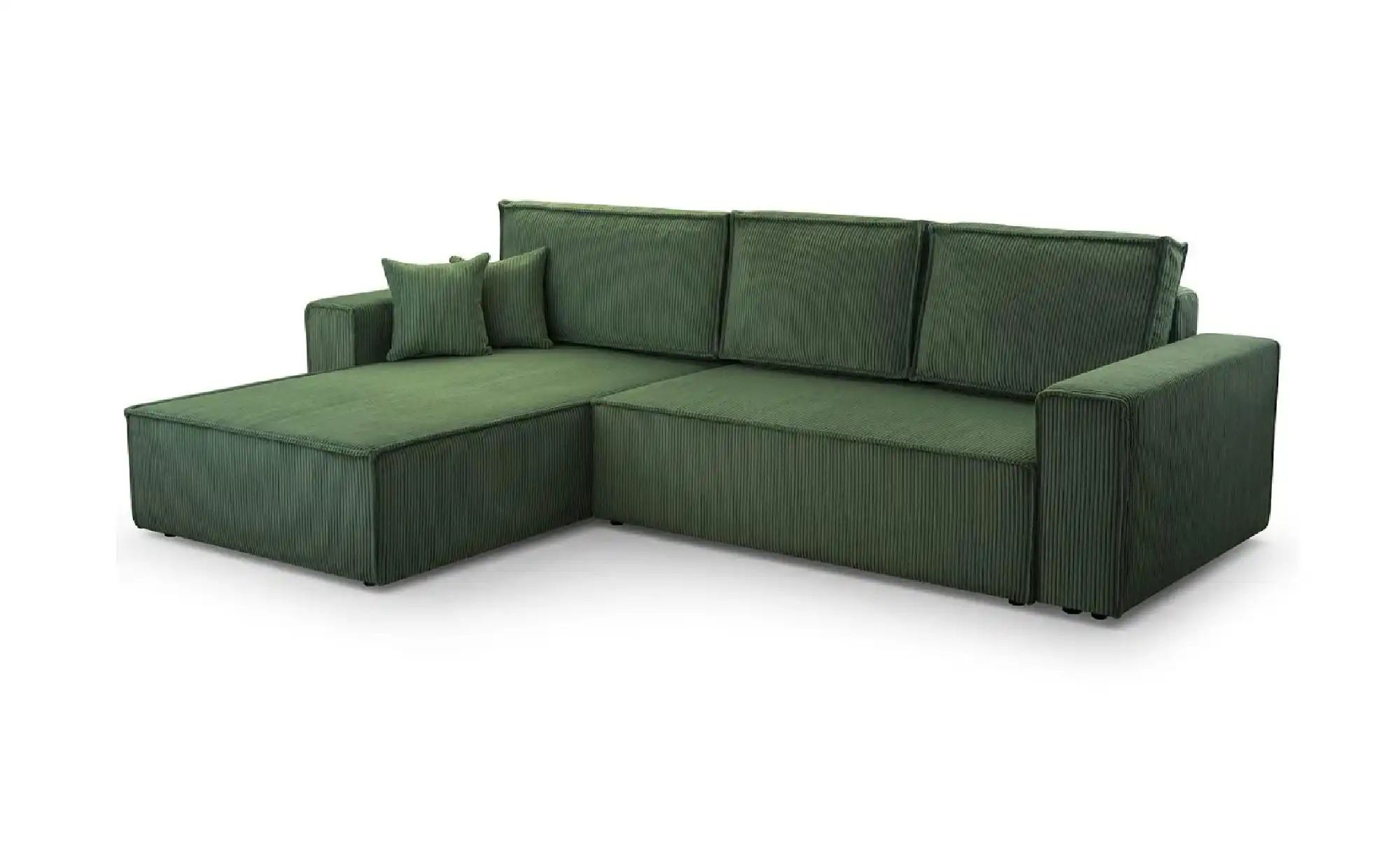 Ecksofa  Gibraltar ¦ grün ¦ Maße (cm): B: 287 H: 85 Polstermöbel > Sofas > günstig online kaufen