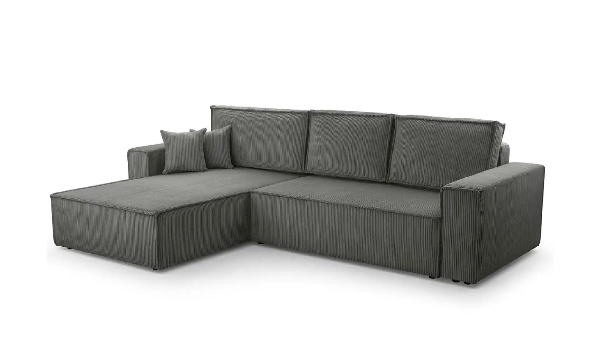 Ecksofa  Gibraltar ¦ grau ¦ Maße (cm): B: 287 H: 85 Polstermöbel > Sofas > günstig online kaufen
