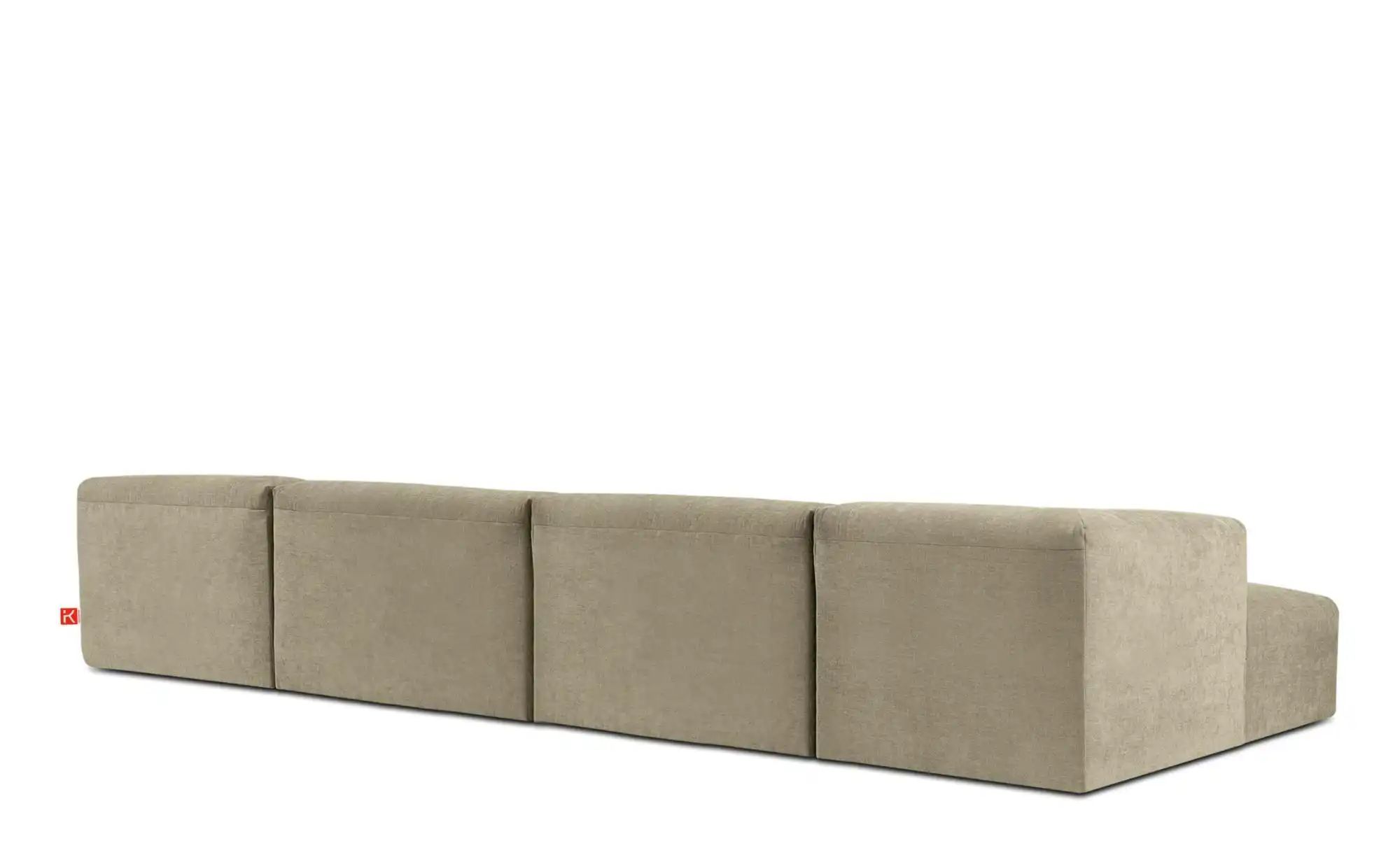 KONSIMO Wohnlandschaft  Buffo ¦ braun ¦ Maße (cm): B: 400 H: 73 Polstermöbe günstig online kaufen