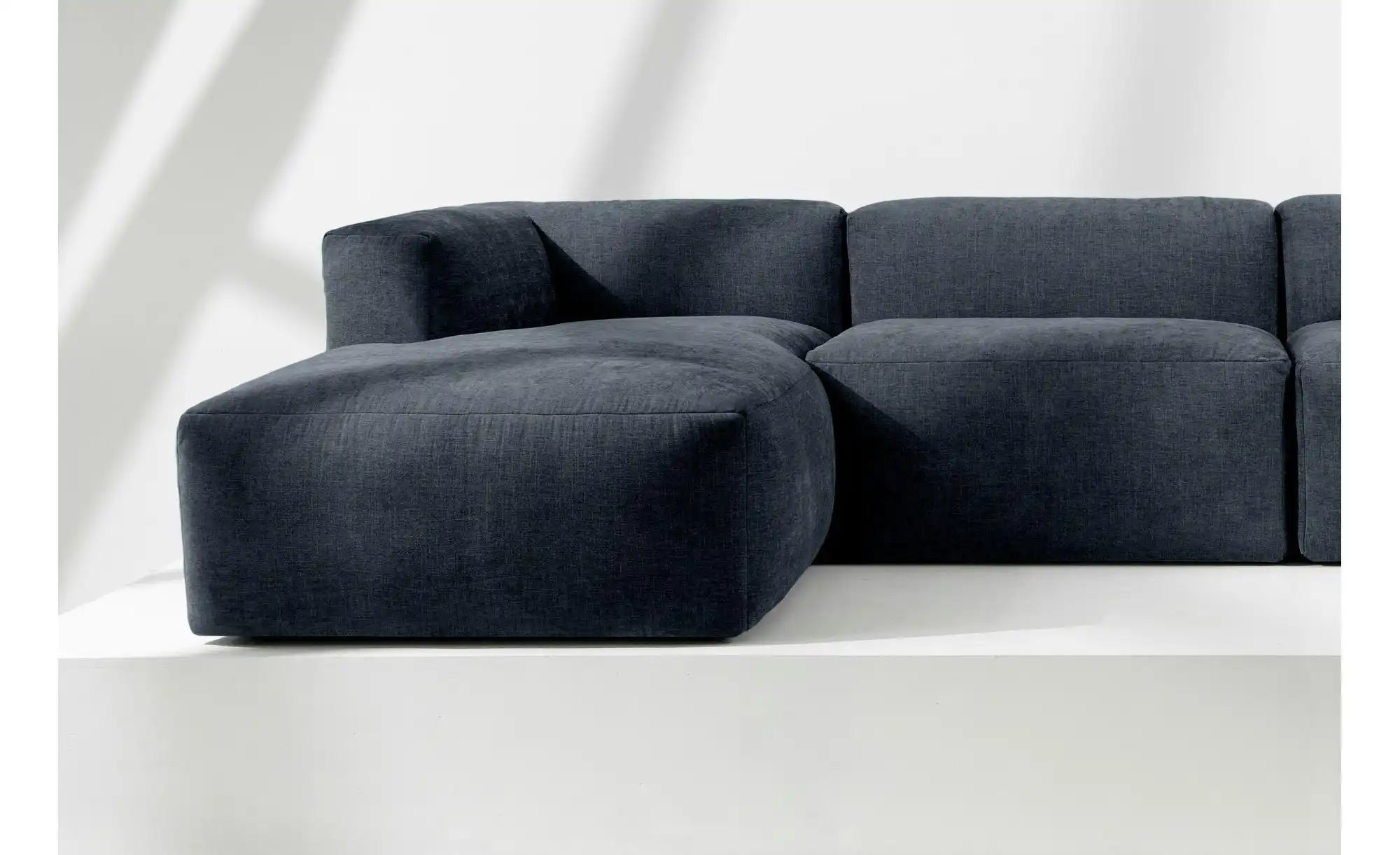 Thumbnail - KONSIMO Wohnlandschaft  Buffo ¦ blau ¦ Maße (cm): B: 400 H: 73 Polstermöbel > Sofas > Wohnlandschaften - Höffner