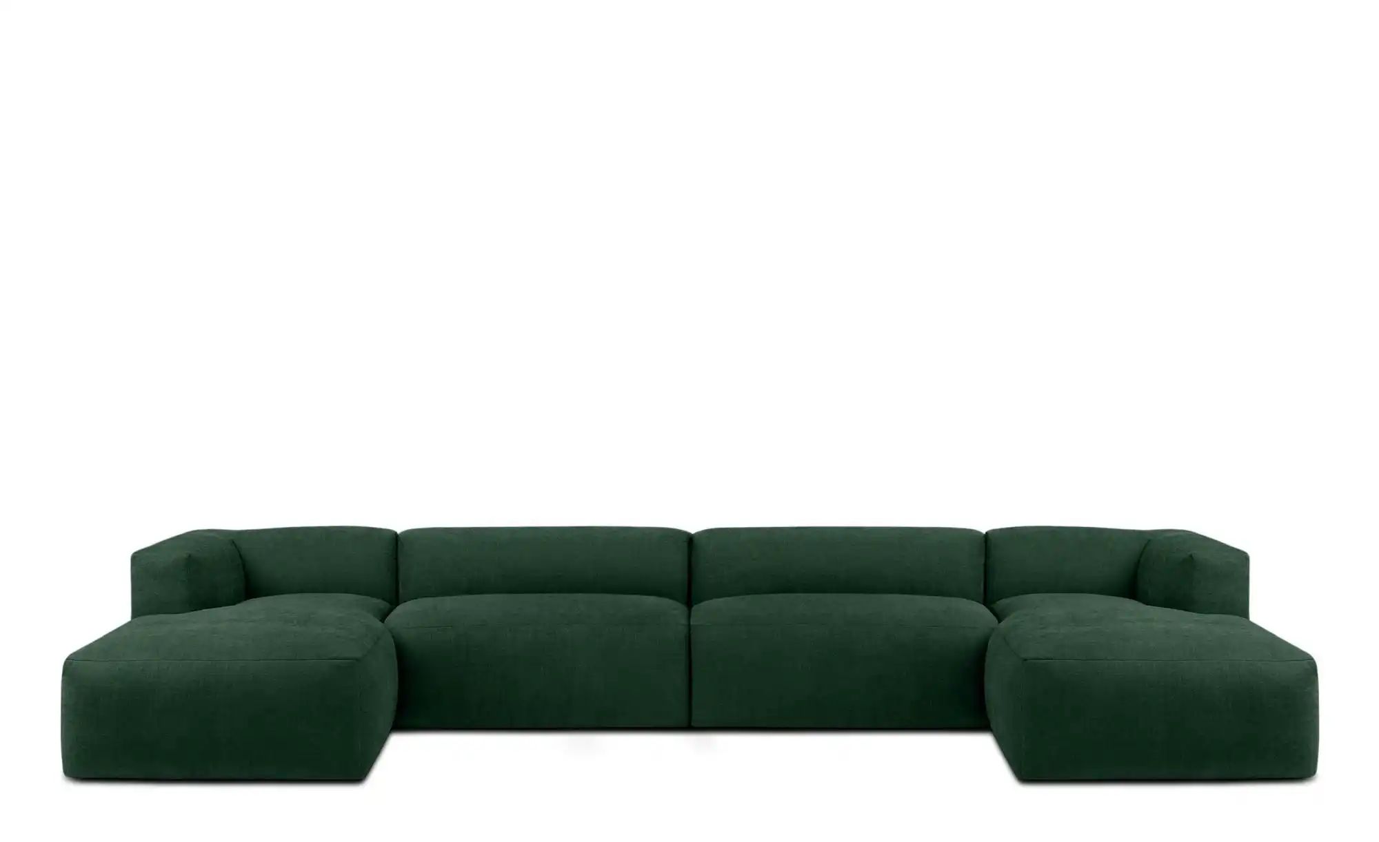 KONSIMO Wohnlandschaft   ¦ blau ¦ Maße (cm): B: 400 H: 73 Polstermöbel > So günstig online kaufen