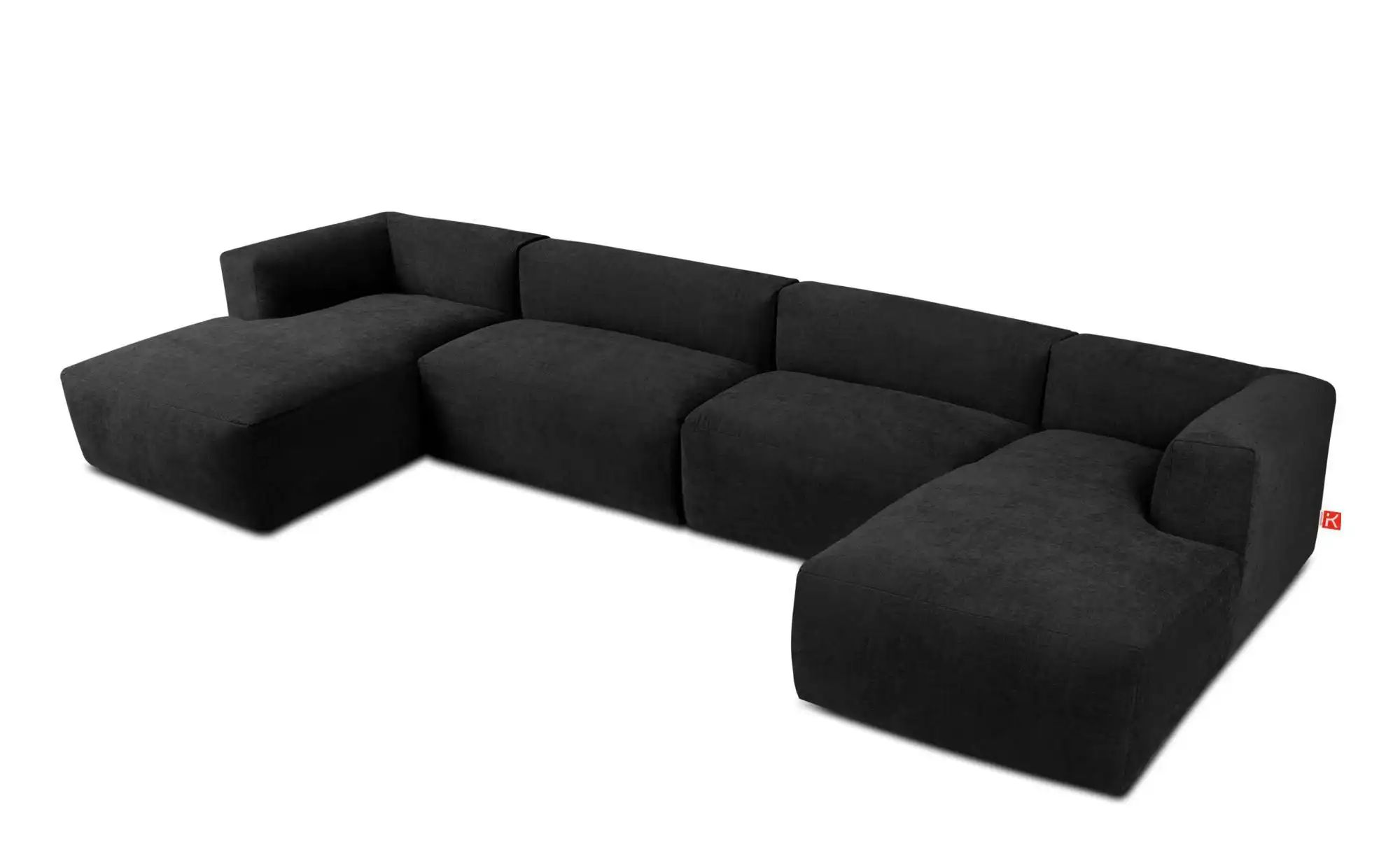 KONSIMO Wohnlandschaft   ¦ grau ¦ Maße (cm): B: 400 H: 73 Polstermöbel > So günstig online kaufen