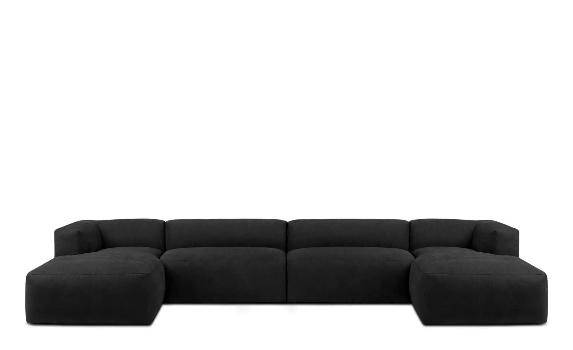 KONSIMO Wohnlandschaft   ¦ grau ¦ Maße (cm): B: 400 H: 73 Polstermöbel > So günstig online kaufen