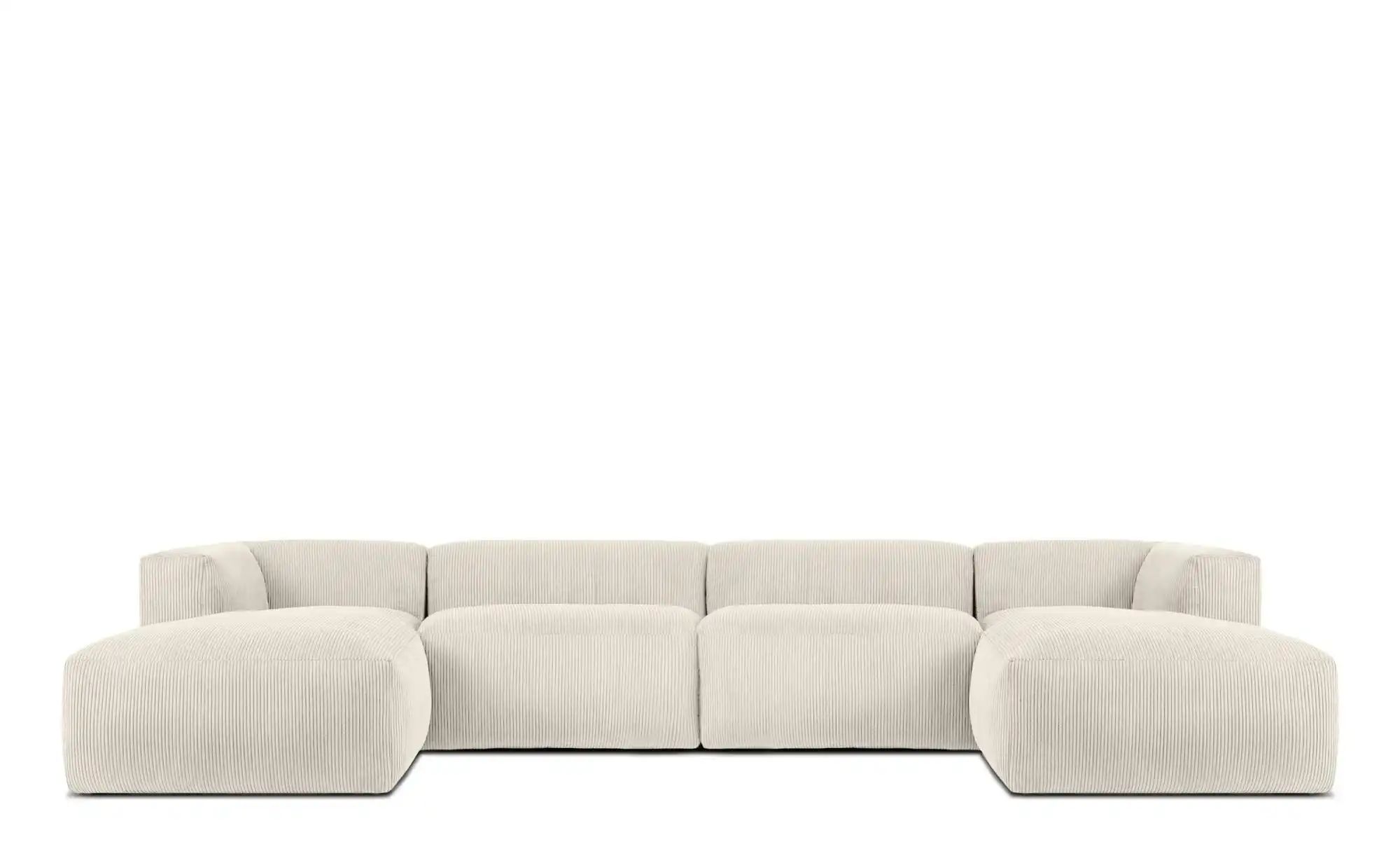 KONSIMO Wohnlandschaft   ¦ creme ¦ Maße (cm): B: 400 H: 73 Polstermöbel > S günstig online kaufen