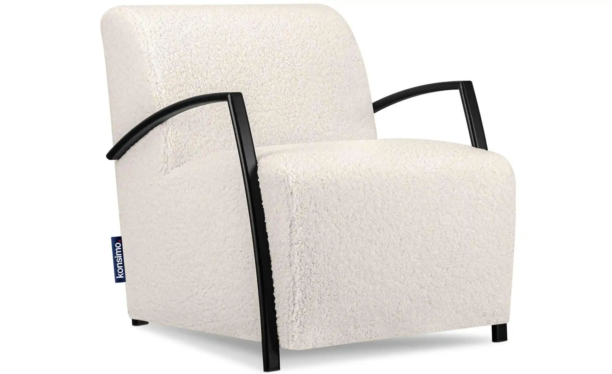 KONSIMO Sessel   ¦ creme ¦ Maße (cm): B: 67 H: 76 Polstermöbel > Sessel > P günstig online kaufen