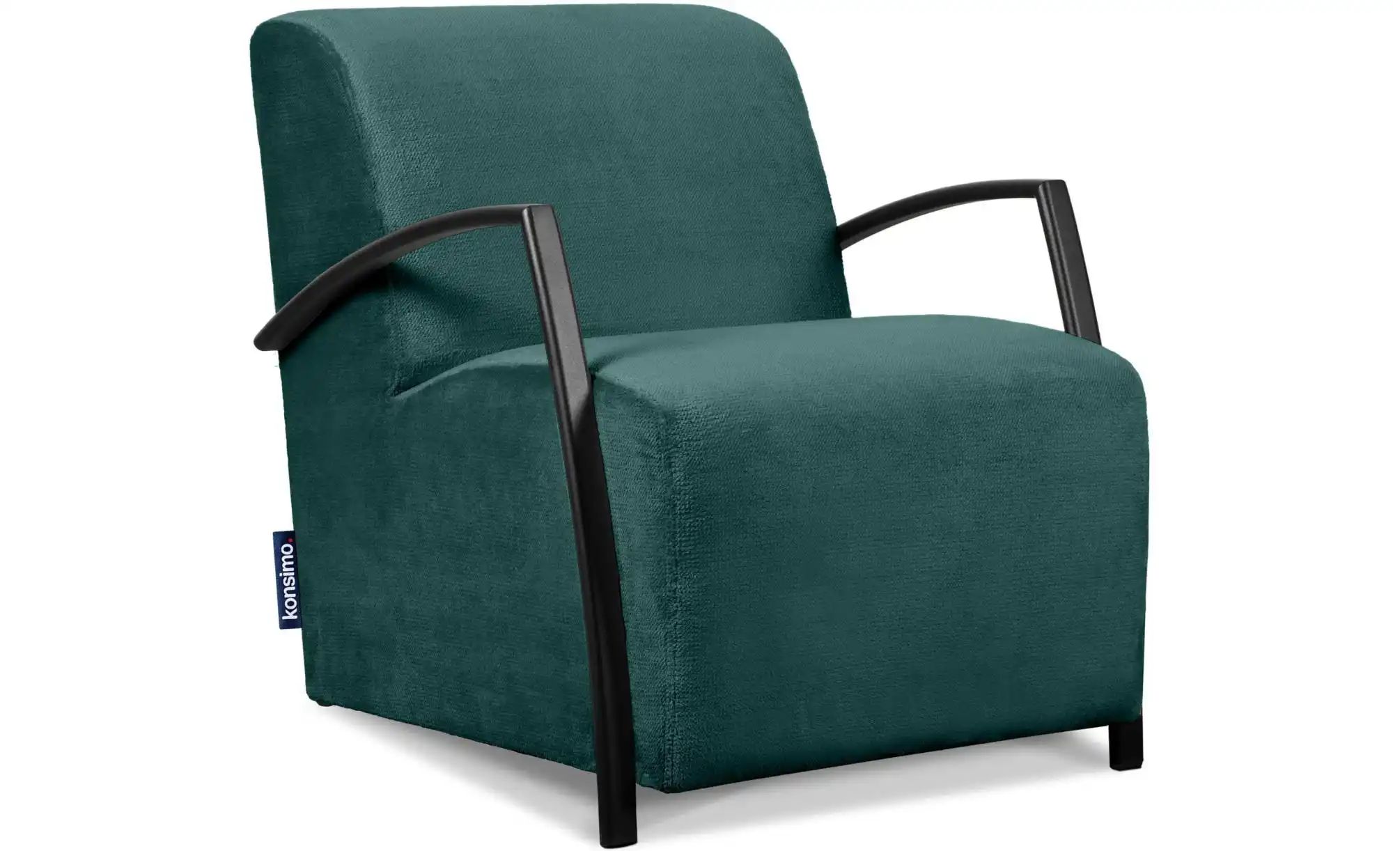 KONSIMO Sessel   ¦ blau ¦ Maße (cm): B: 67 H: 76 Polstermöbel > Sessel > Po günstig online kaufen
