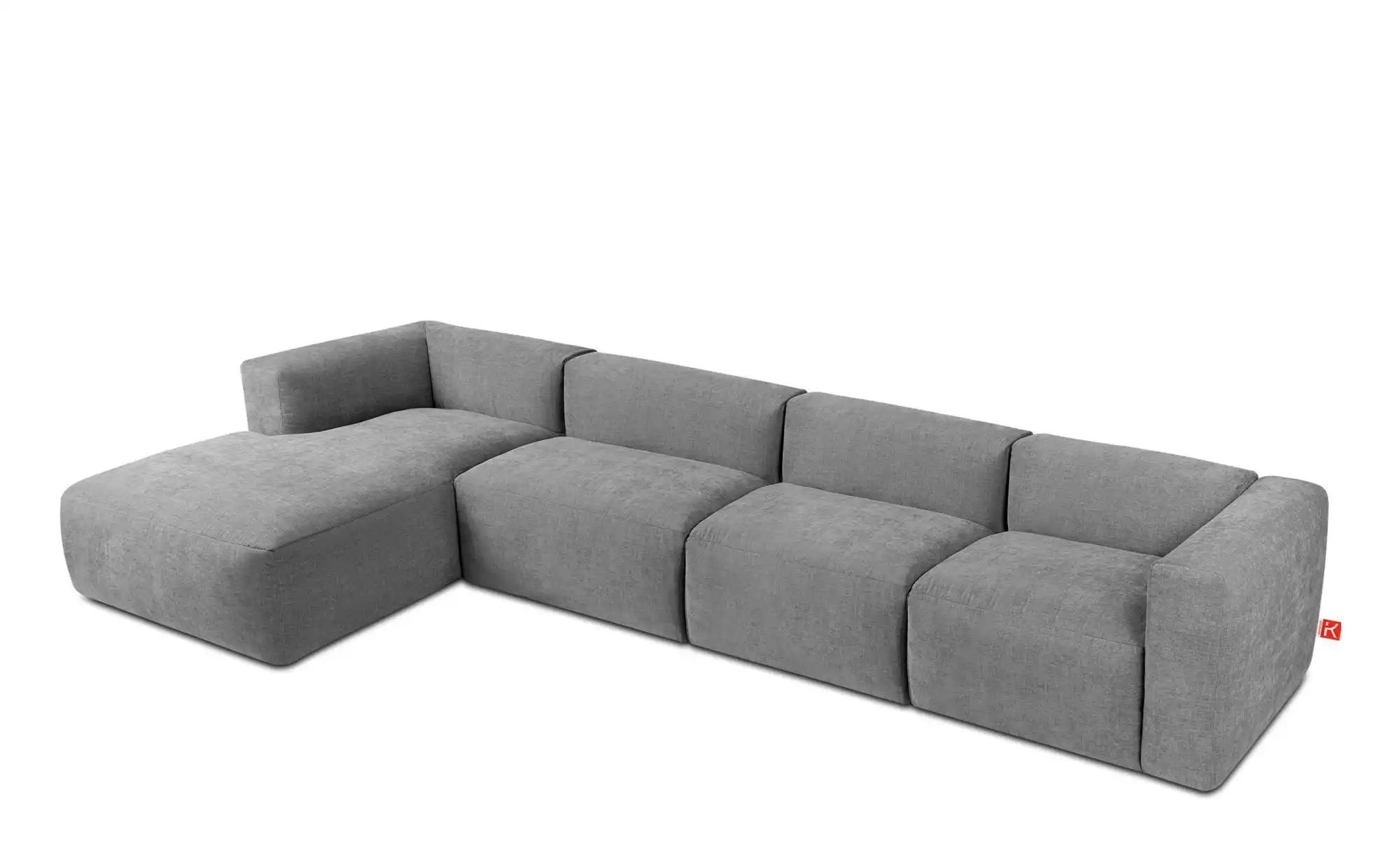 KONSIMO Ecksofa  Buffo ¦ grau ¦ Maße (cm): B: 365 H: 73 Polstermöbel > Sofa günstig online kaufen