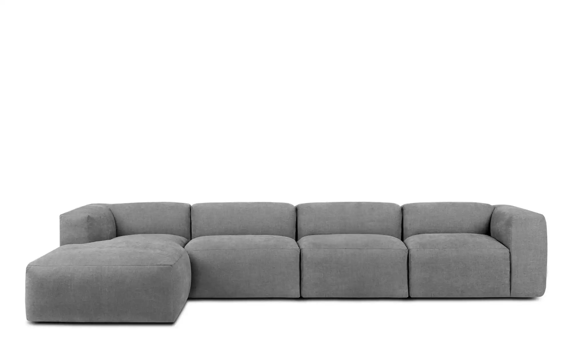 KONSIMO Ecksofa  Buffo ¦ grau ¦ Maße (cm): B: 365 H: 73 Polstermöbel > Sofa günstig online kaufen