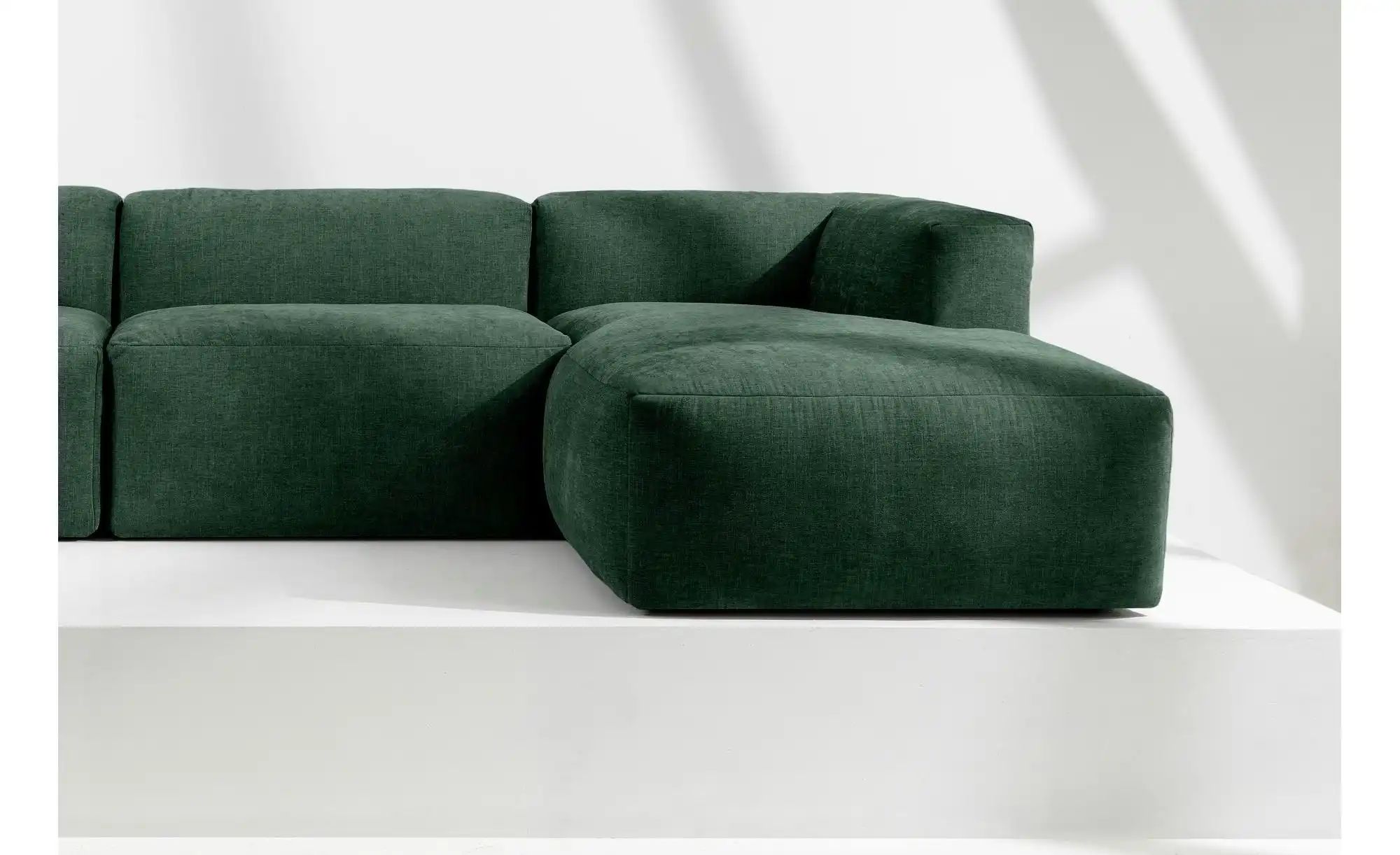 Thumbnail - KONSIMO Ecksofa Buffo ¦ grün ¦ Maße (cm): B: 285 H: 73 Polstermöbel > Sofas > Ecksofas - Höffner