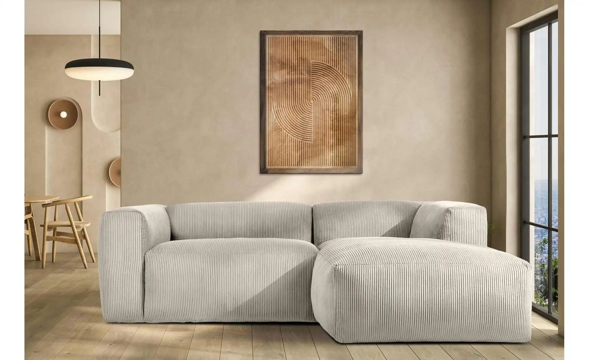KONSIMO Ecksofa  Buffo ¦ creme ¦ Maße (cm): B: 225 H: 73 Polstermöbel > Sof günstig online kaufen