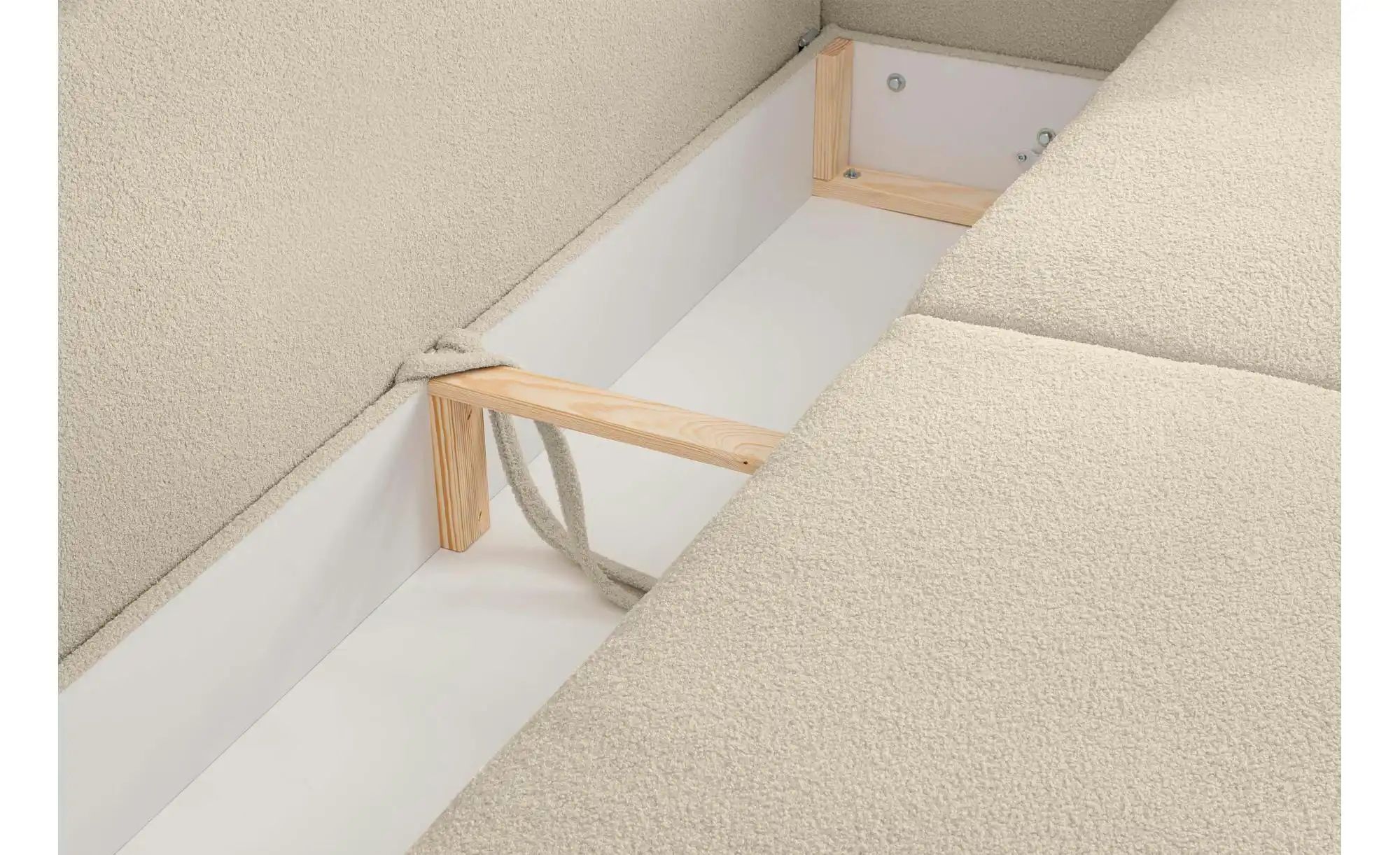 KONSIMO Ecksofa   ¦ creme ¦ Maße (cm): B: 234 H: 100 Polstermöbel > Sofas > günstig online kaufen