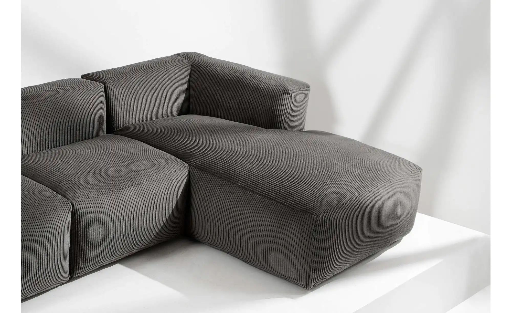 Thumbnail - KONSIMO Ecksofa  Buffo ¦ grau ¦ Maße (cm): B: 285 H: 73 Polstermöbel > Sofas > Ecksofas - Höffner