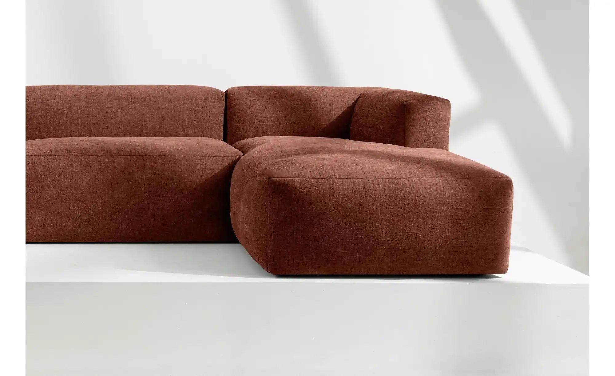 Thumbnail - KONSIMO Ecksofa Buffo ¦ orange ¦ Maße (cm): B: 225 H: 73 Polstermöbel > Sofas > Ecksofas - Höffner