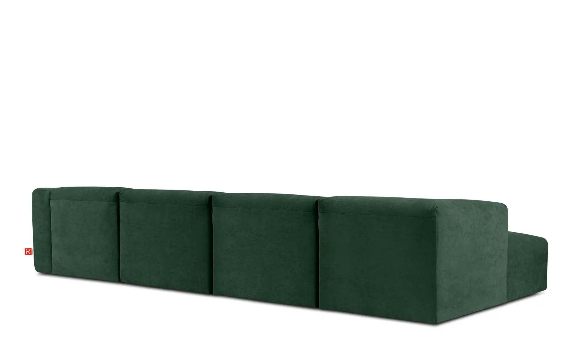 KONSIMO Ecksofa  Buffo ¦ grün ¦ Maße (cm): B: 365 H: 73 Polstermöbel > Sofa günstig online kaufen