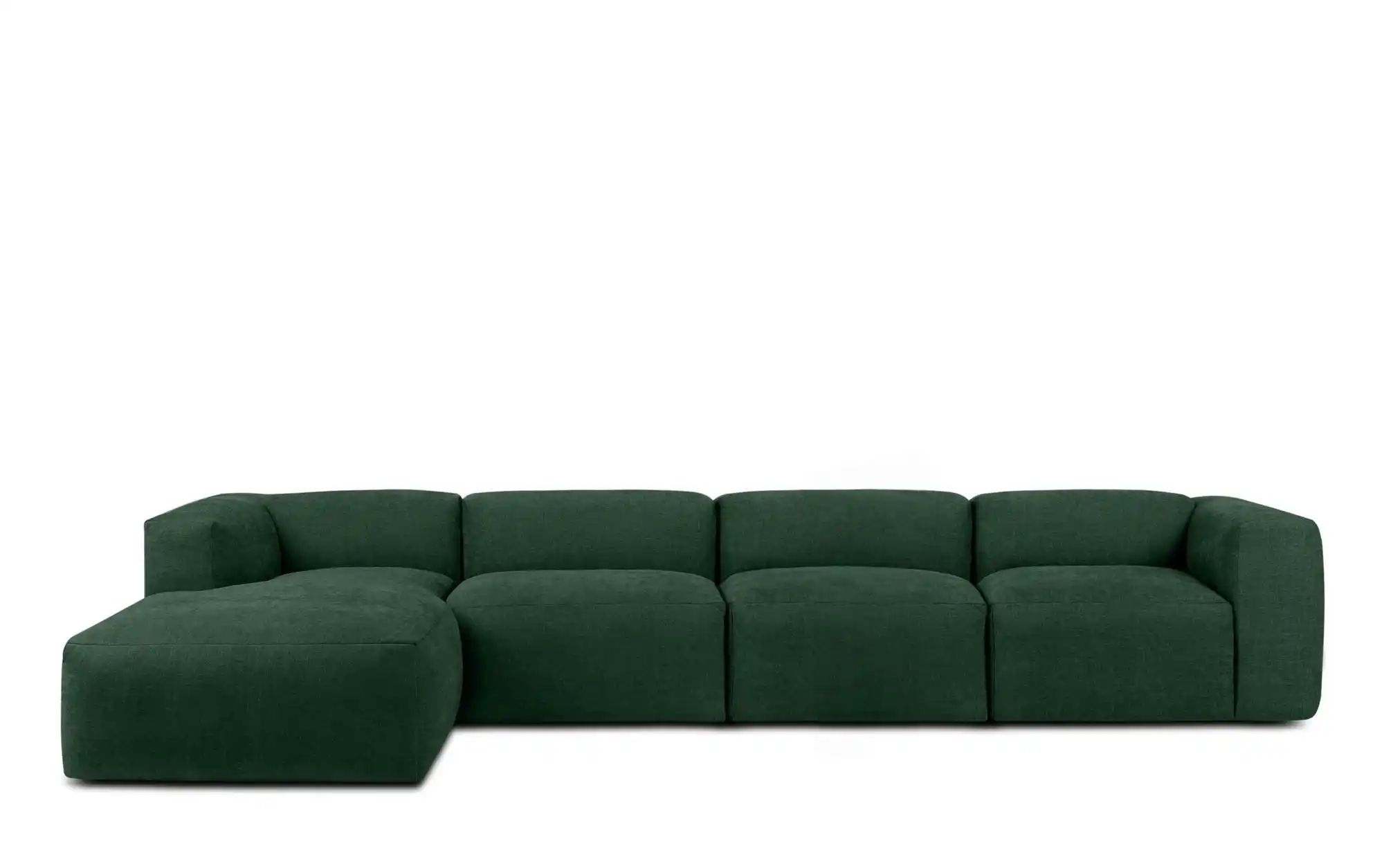 KONSIMO Ecksofa  Buffo ¦ grün ¦ Maße (cm): B: 365 H: 73 Polstermöbel > Sofa günstig online kaufen