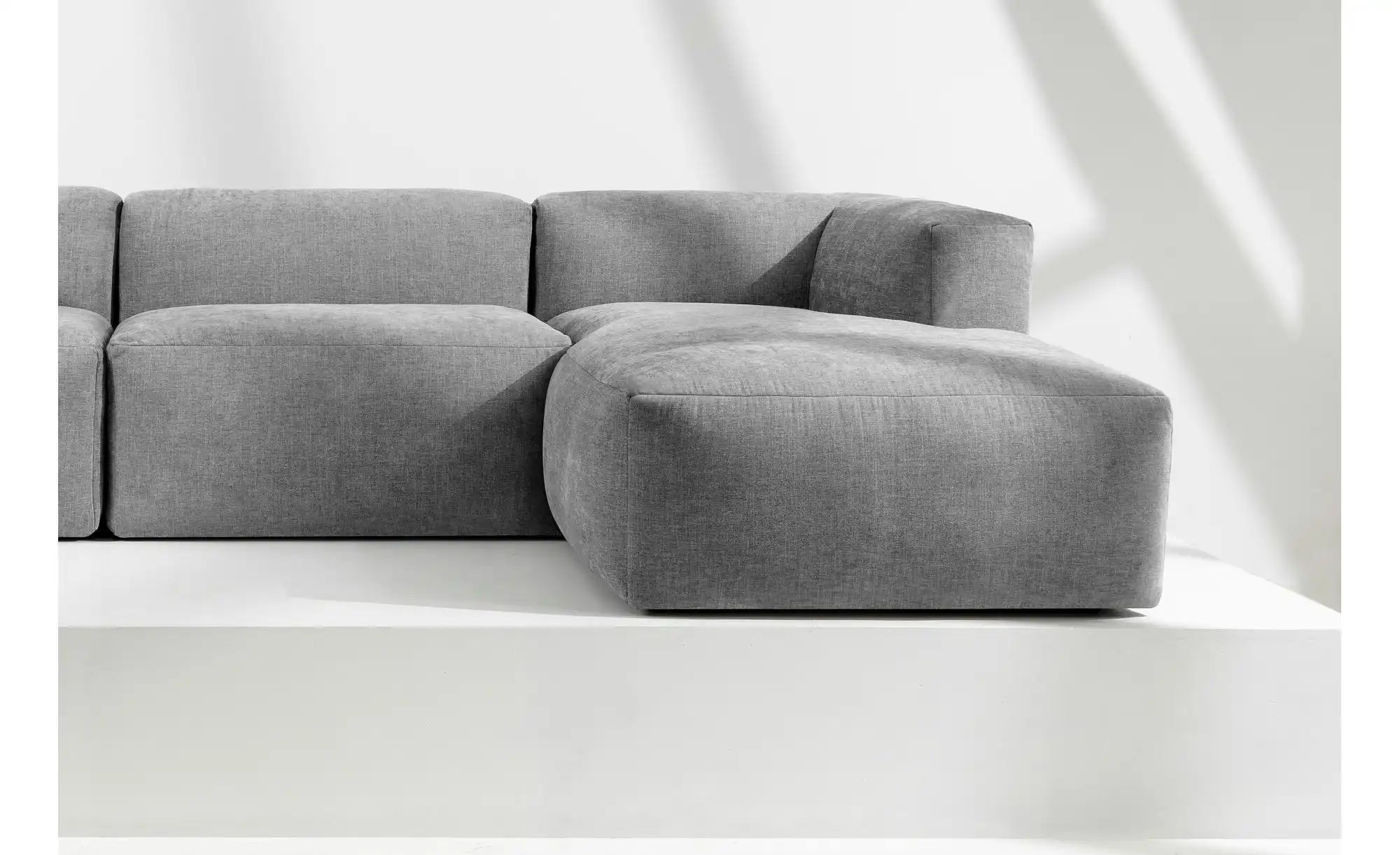 KONSIMO Ecksofa   ¦ grau ¦ Maße (cm): B: 285 H: 73 Polstermöbel > Sofas > E günstig online kaufen