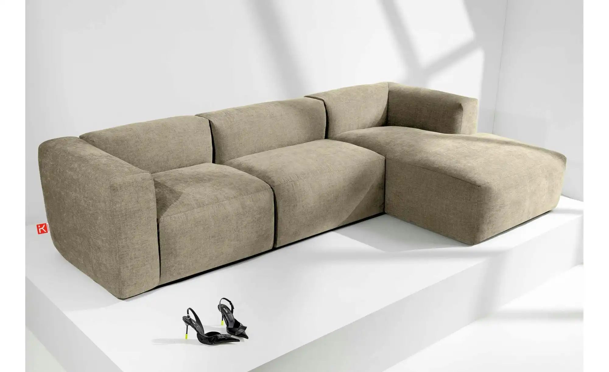 Thumbnail - KONSIMO Ecksofa  Buffo ¦ braun ¦ Maße (cm): B: 285 H: 73 Polstermöbel > Sofas > Ecksofas - Höffner