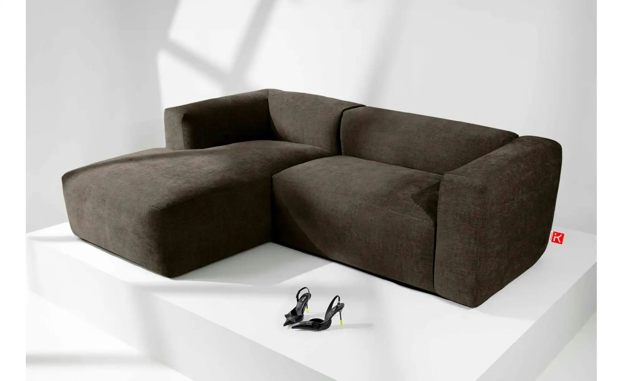 Thumbnail - KONSIMO Ecksofa  Buffo ¦ braun ¦ Maße (cm): B: 225 H: 73 Polstermöbel > Sofas > Ecksofas - Höffner