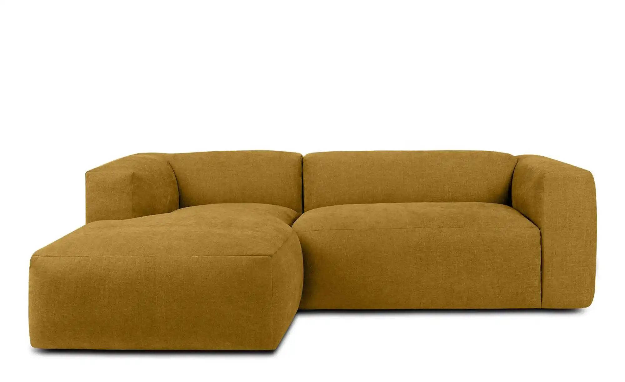 KONSIMO Ecksofa  Buffo  gelb  Maße (cm): B: 225 H: 73 | 04002283905078