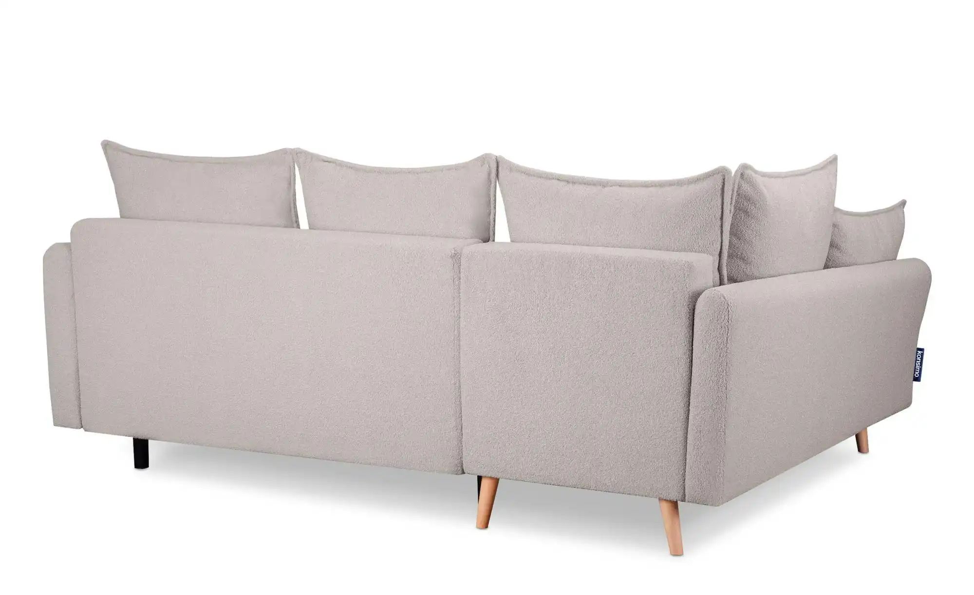 KONSIMO Ecksofa   ¦ grau ¦ Maße (cm): B: 234 H: 100 Polstermöbel > Sofas > günstig online kaufen