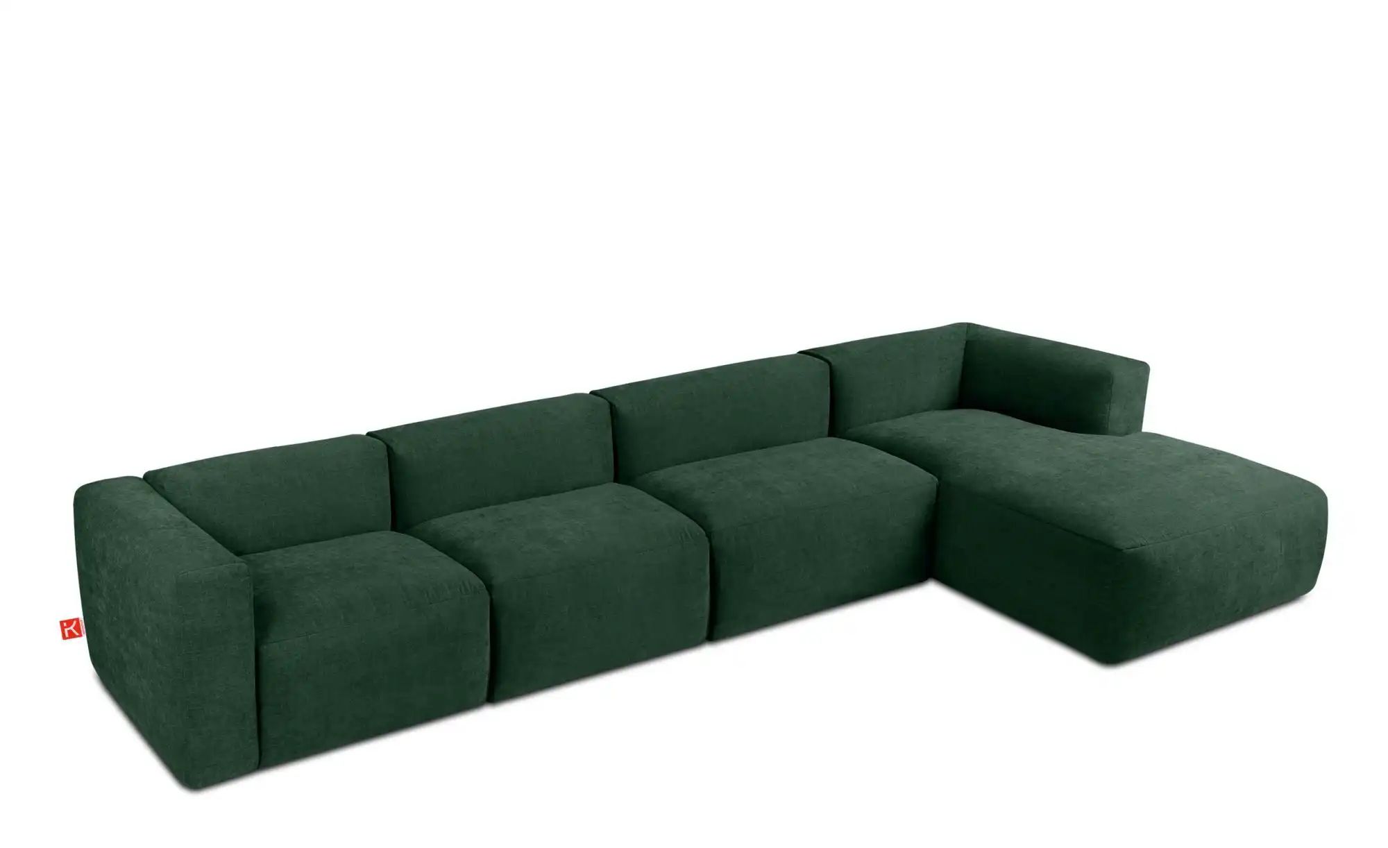 Thumbnail - KONSIMO Ecksofa  Buffo ¦ grün ¦ Maße (cm): B: 365 H: 73 Polstermöbel > Sofas > Ecksofas - Höffner