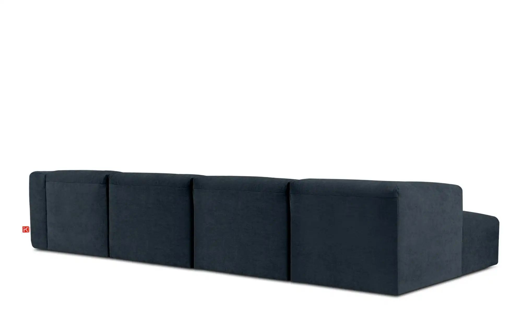 KONSIMO Ecksofa  Buffo ¦ blau ¦ Maße (cm): B: 365 H: 73 Polstermöbel > Sofa günstig online kaufen