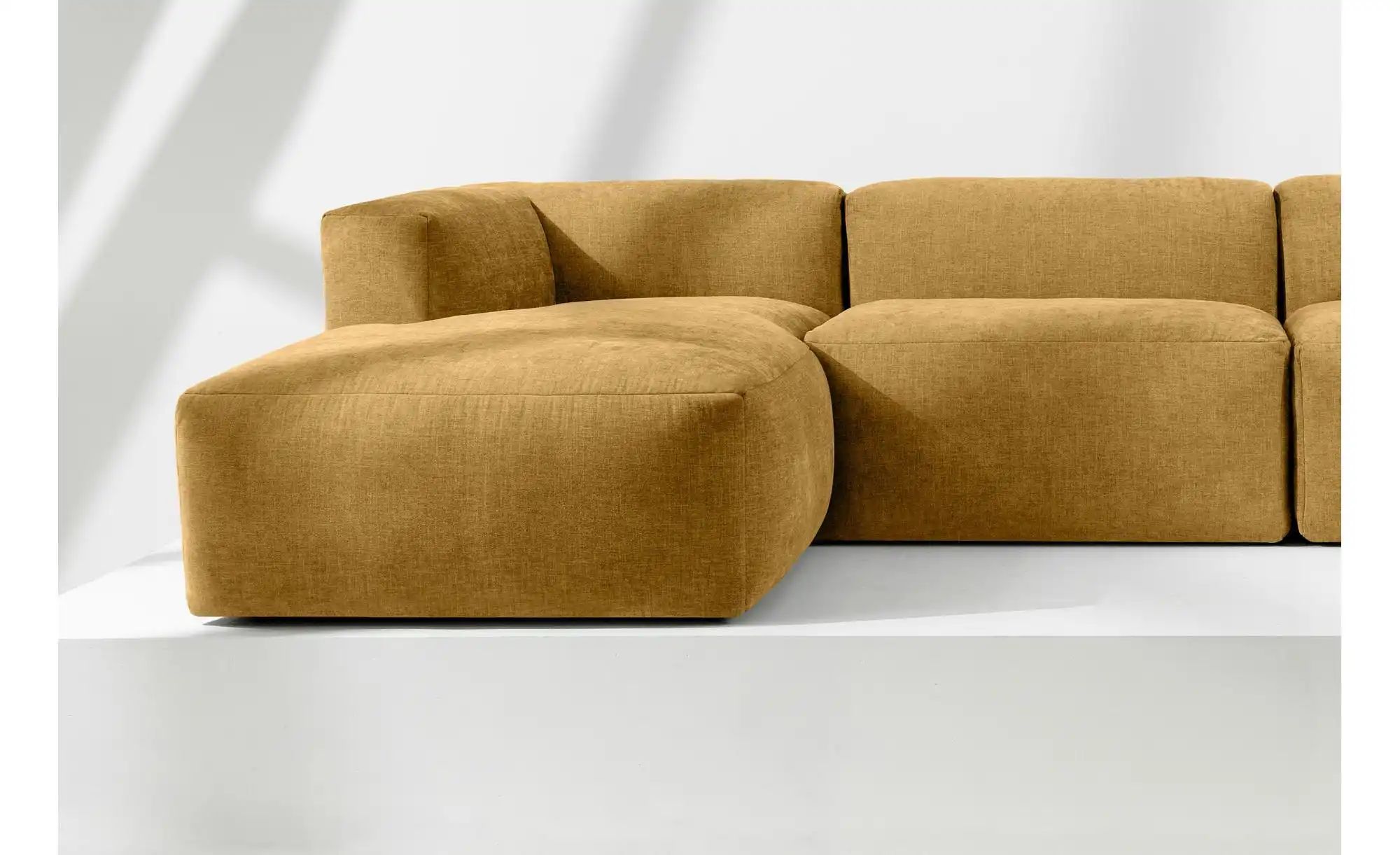 KONSIMO Ecksofa   ¦ gelb ¦ Maße (cm): B: 365 H: 73 Polstermöbel > Sofas > E günstig online kaufen