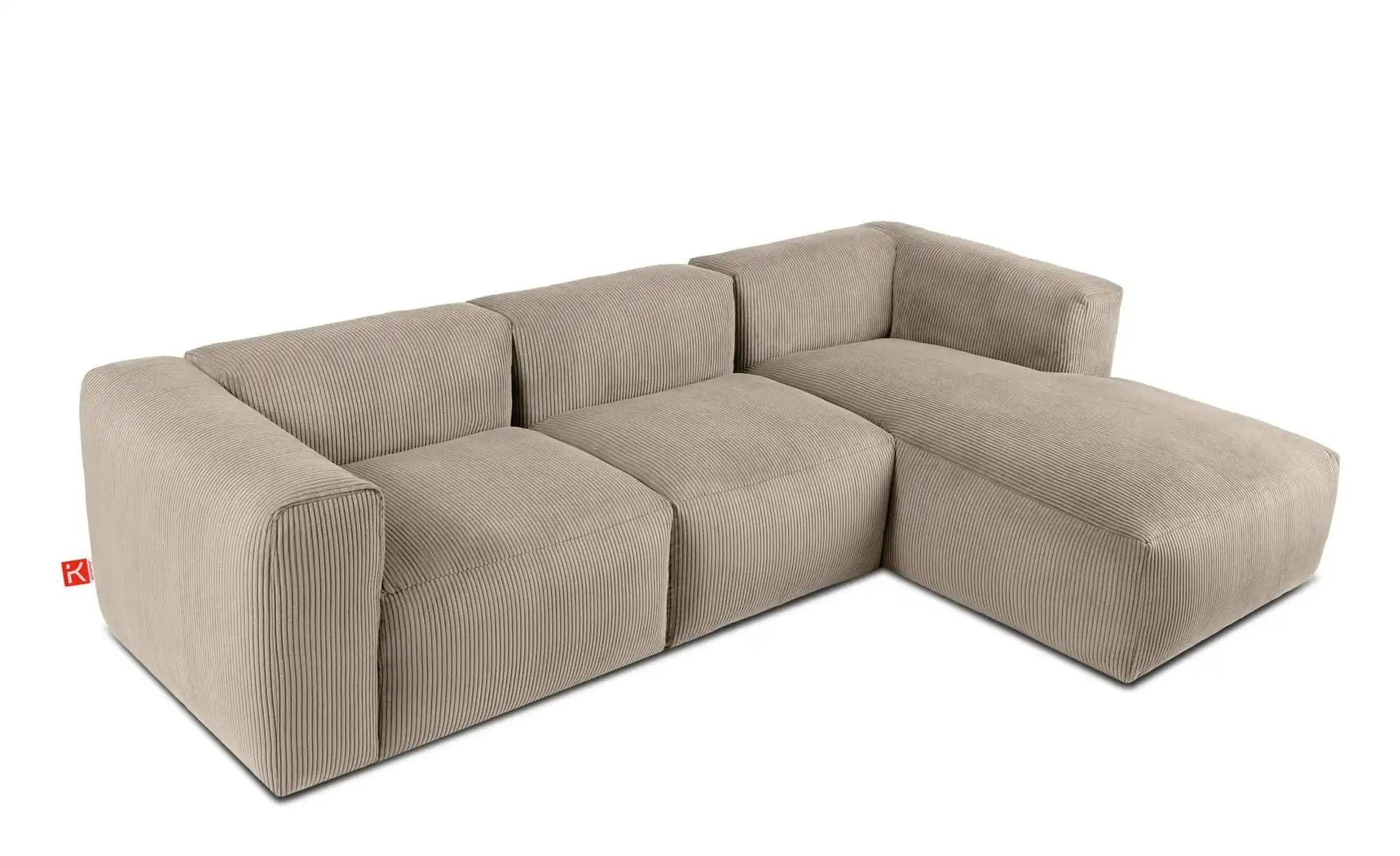 KONSIMO Ecksofa   ¦ beige ¦ Maße (cm): B: 285 H: 73 Polstermöbel > Sofas > günstig online kaufen