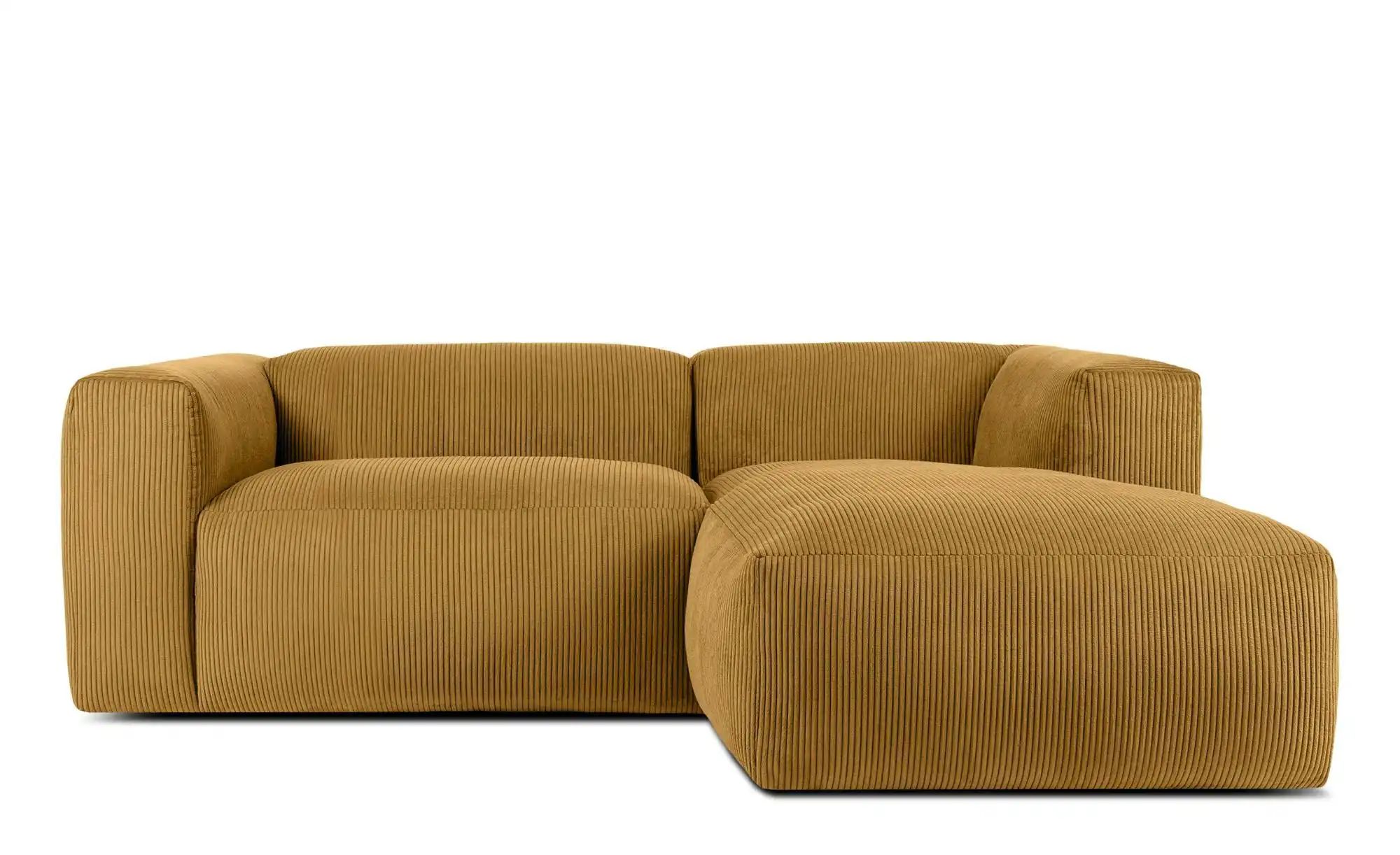 KONSIMO Ecksofa  Buffo ¦ gelb ¦ Maße (cm): B: 225 H: 73 Polstermöbel > Sofa günstig online kaufen