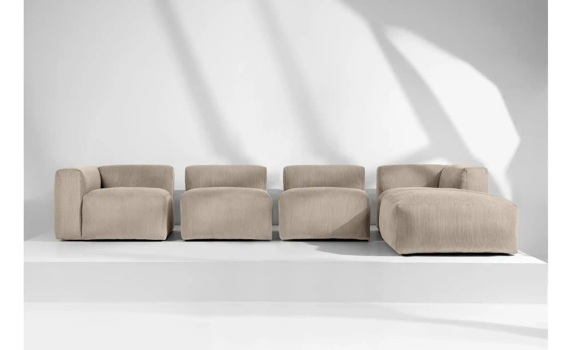 Thumbnail - KONSIMO Ecksofa  Buffo ¦ beige ¦ Maße (cm): B: 365 H: 73 Polstermöbel > Sofas > Ecksofas - Höffner