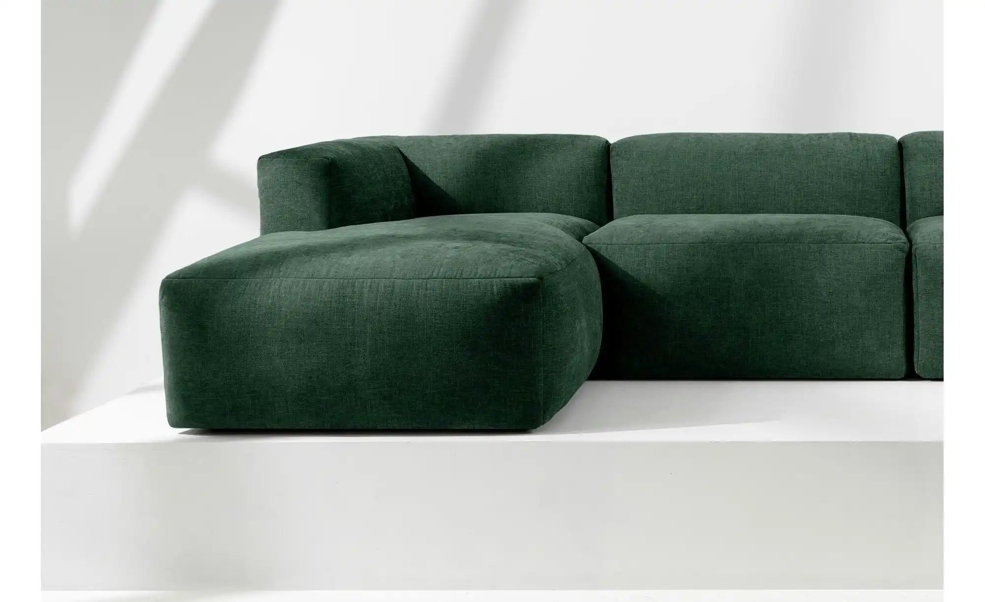 KONSIMO Ecksofa   ¦ grün ¦ Maße (cm): B: 285 H: 73 Polstermöbel > Sofas > E günstig online kaufen