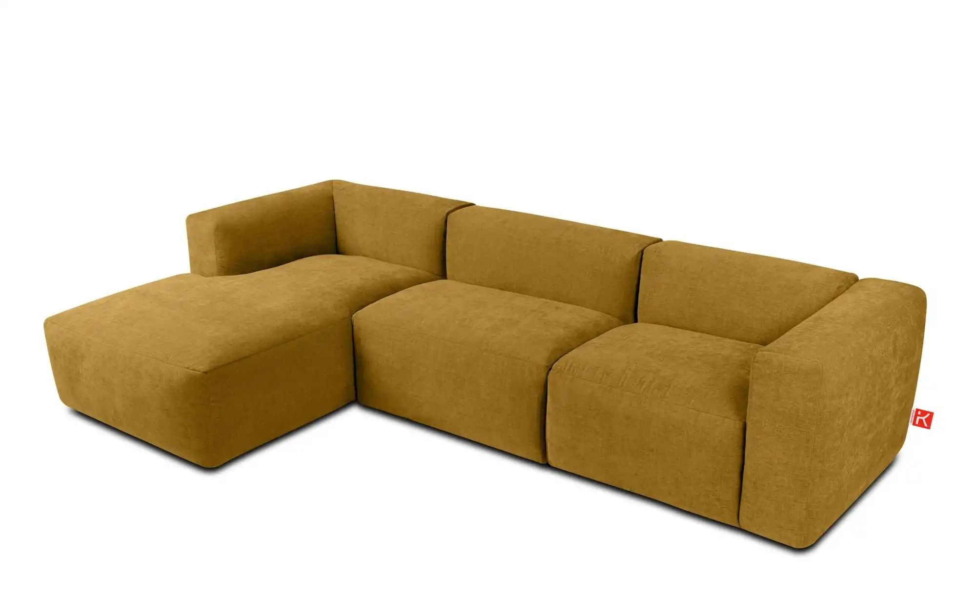 Thumbnail - KONSIMO Ecksofa Buffo ¦ gelb ¦ Maße (cm): B: 285 H: 73 Polstermöbel > Sofas > Ecksofas - Höffner