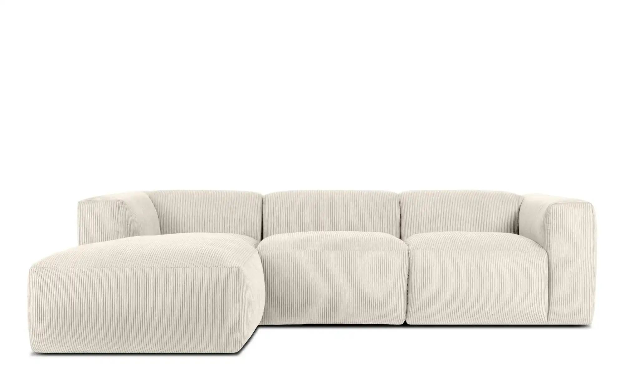 KONSIMO Ecksofa   ¦ creme ¦ Maße (cm): B: 285 H: 73 Polstermöbel > Sofas > günstig online kaufen